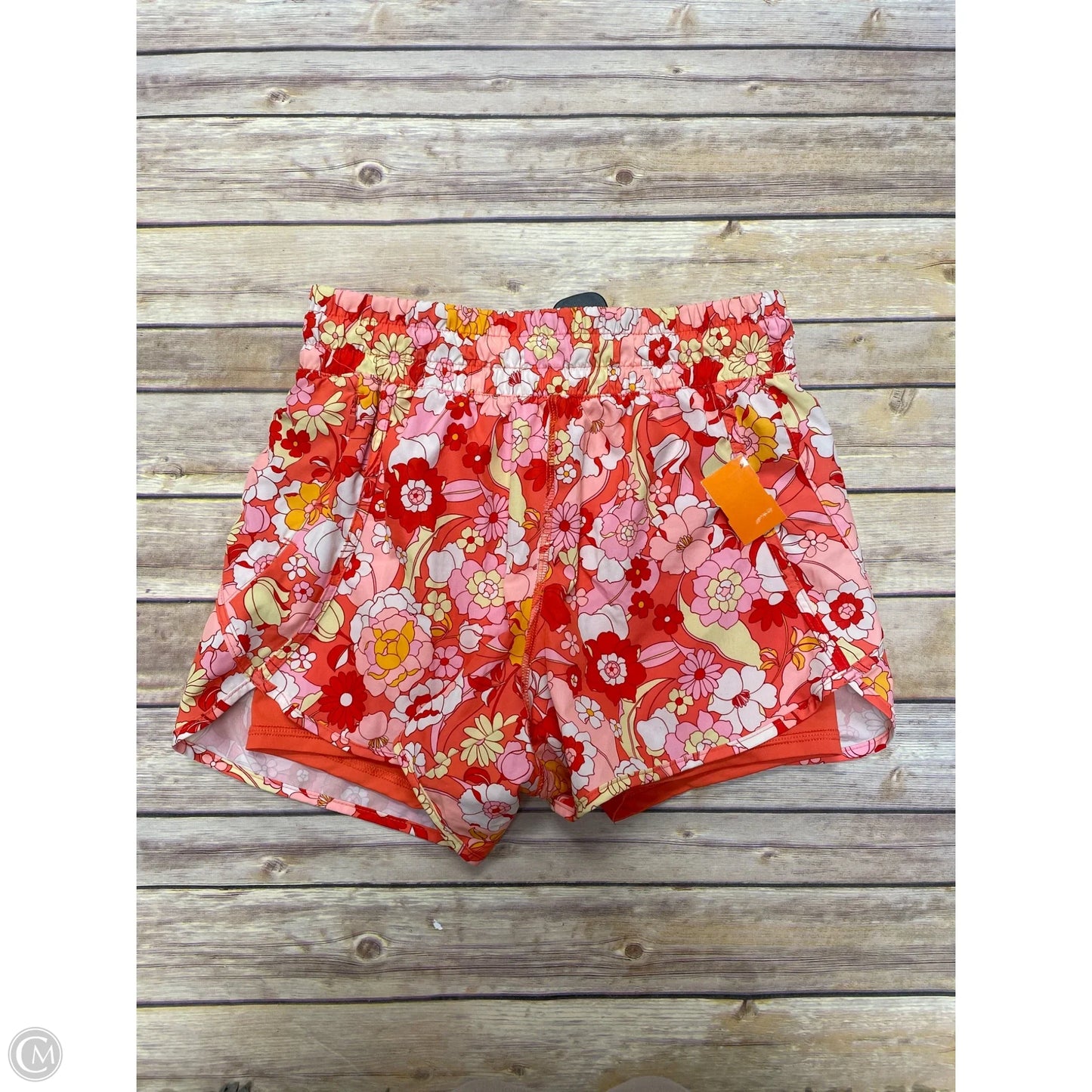 Athletic Shorts By Avia In Orange, Size: S