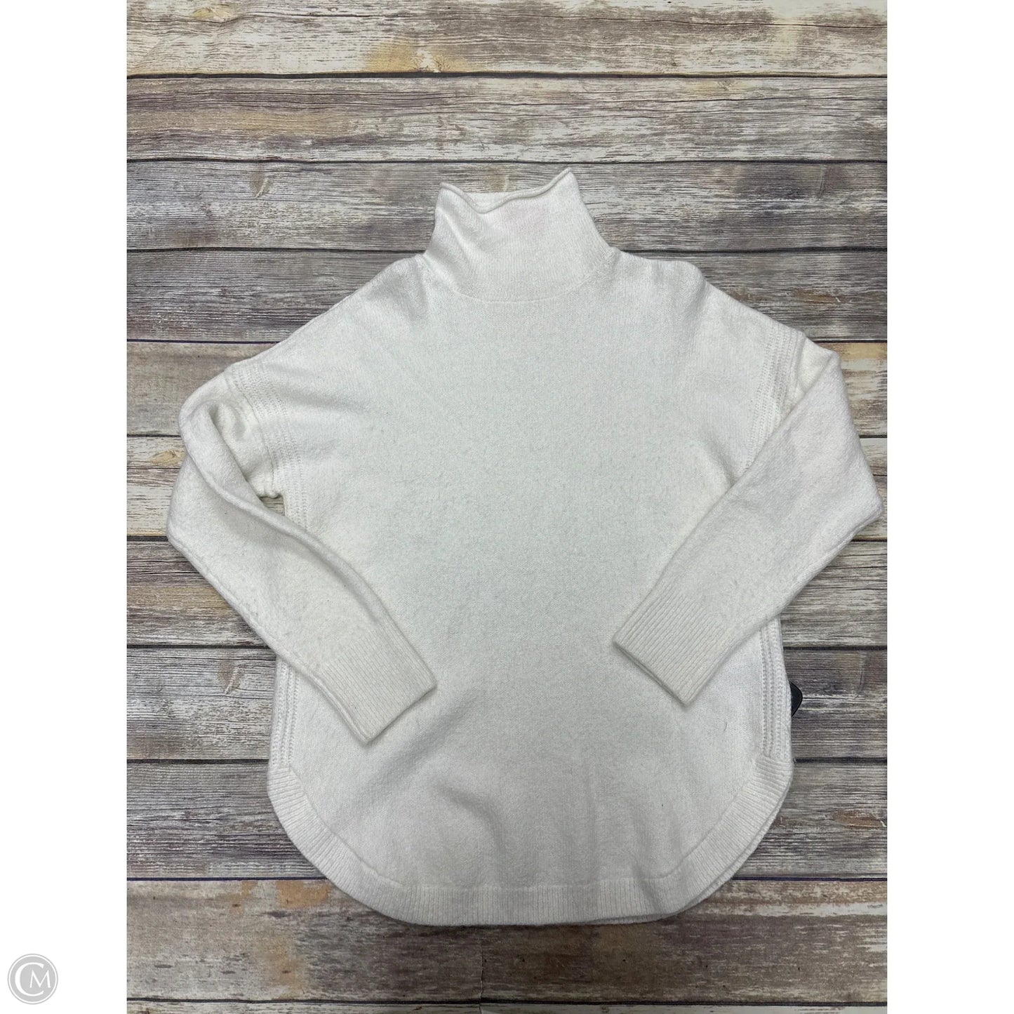 Sweater By Gap In White, Size: M
