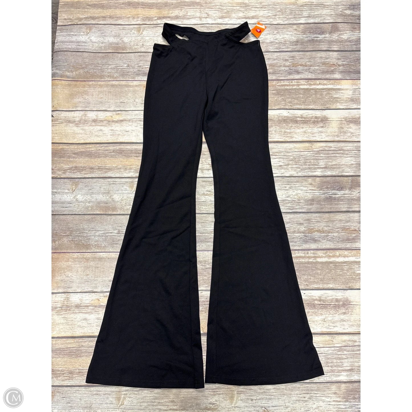 Pants Wide Leg By Cme In Black, Size: M