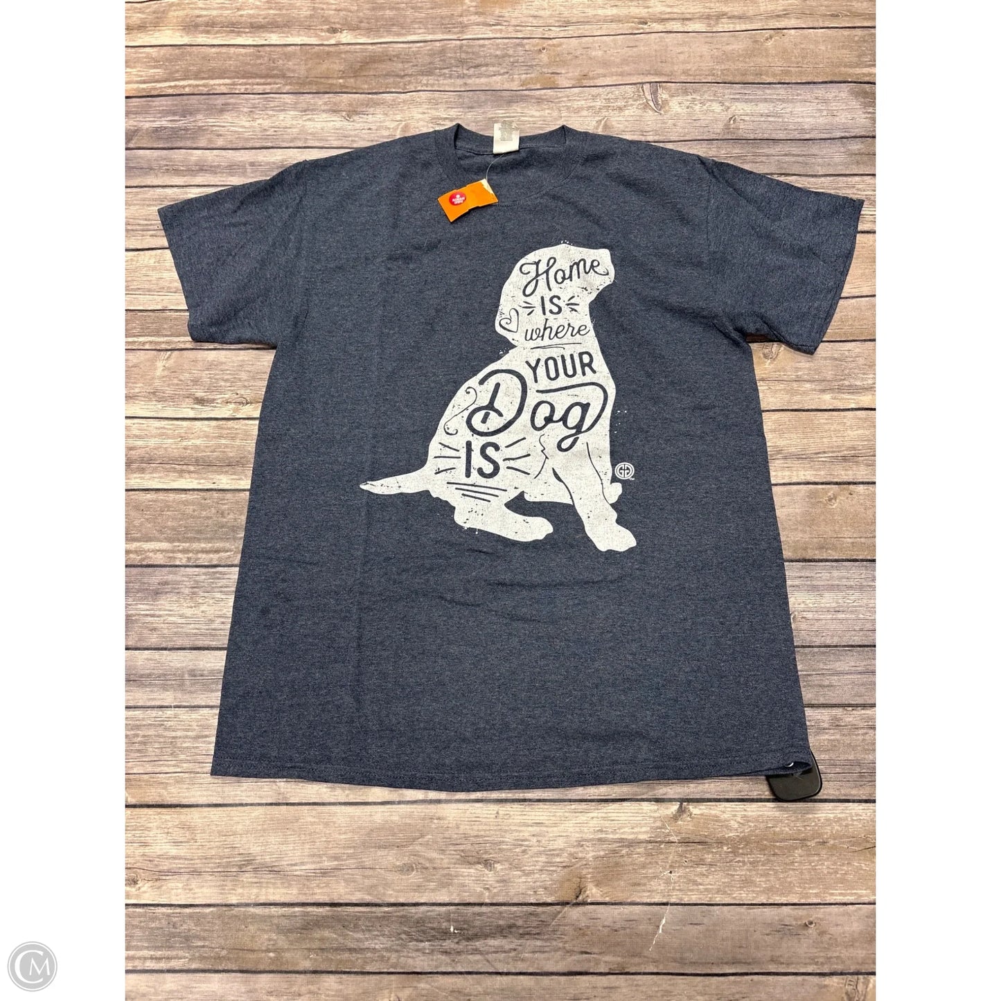 Top Short Sleeve Basic By Gildan In Blue, Size: S