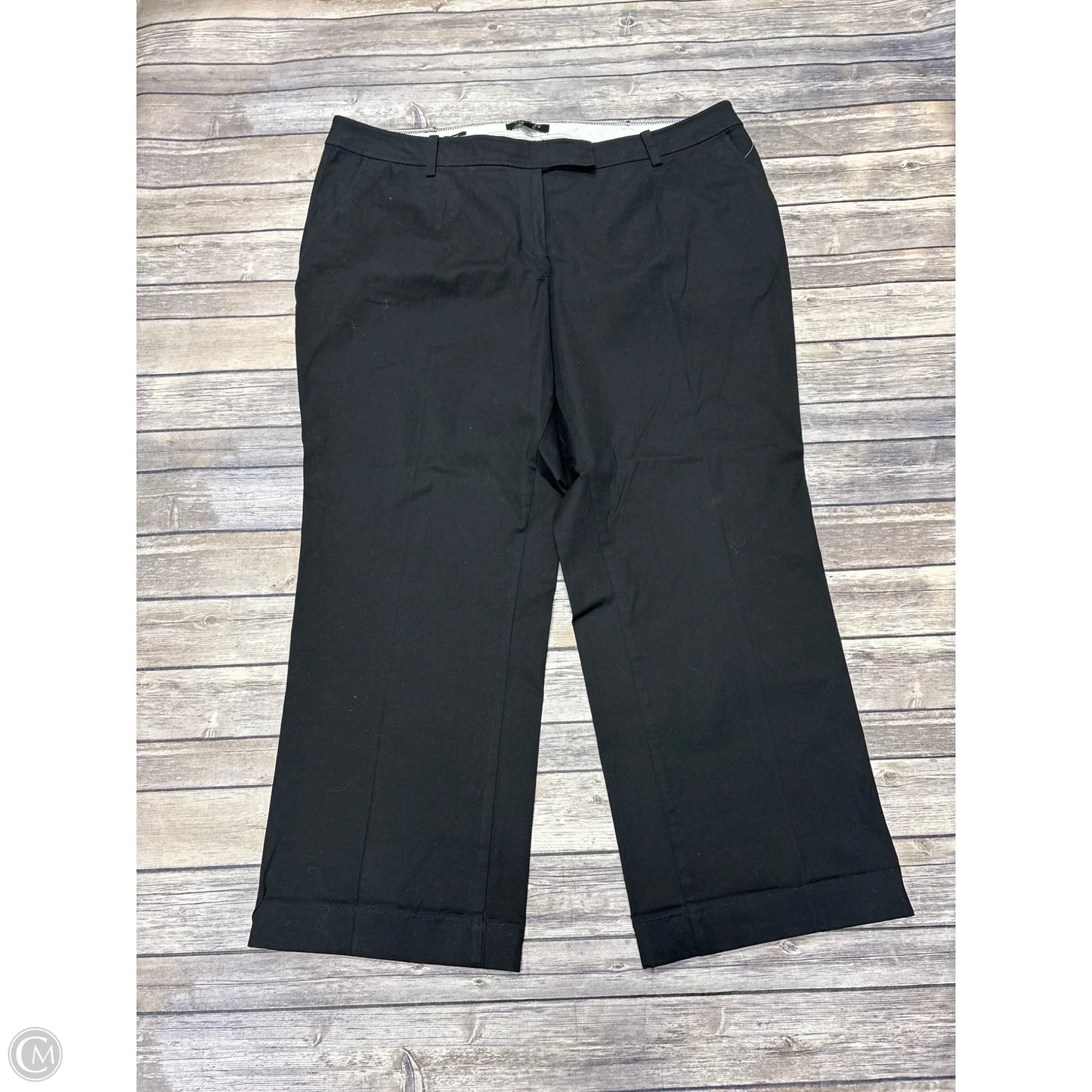 Pants Dress By Talbots In Black, Size: 20