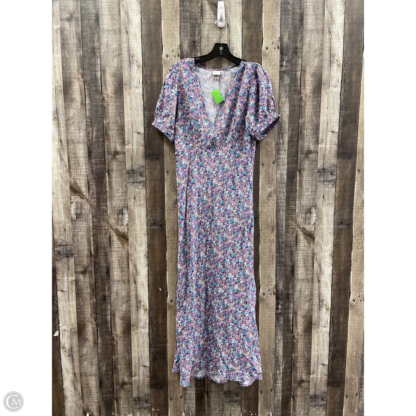 Dress Casual Maxi By A New Day In Floral Print, Size: M