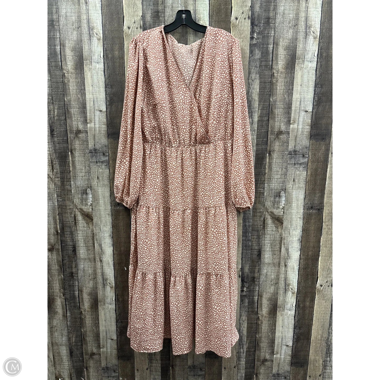 Dress Casual Maxi By Cme In Animal Print, Size: Xl