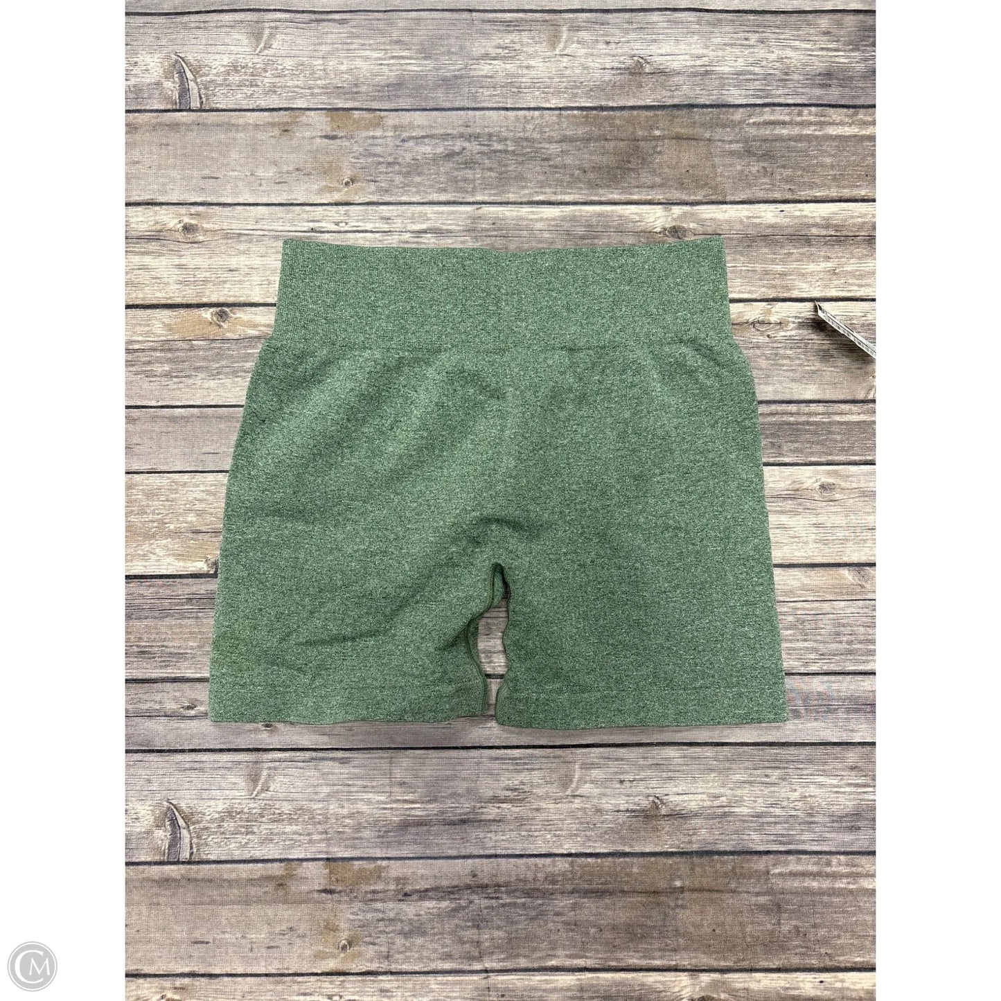 Athletic Shorts By Oqq In Green, Size: L