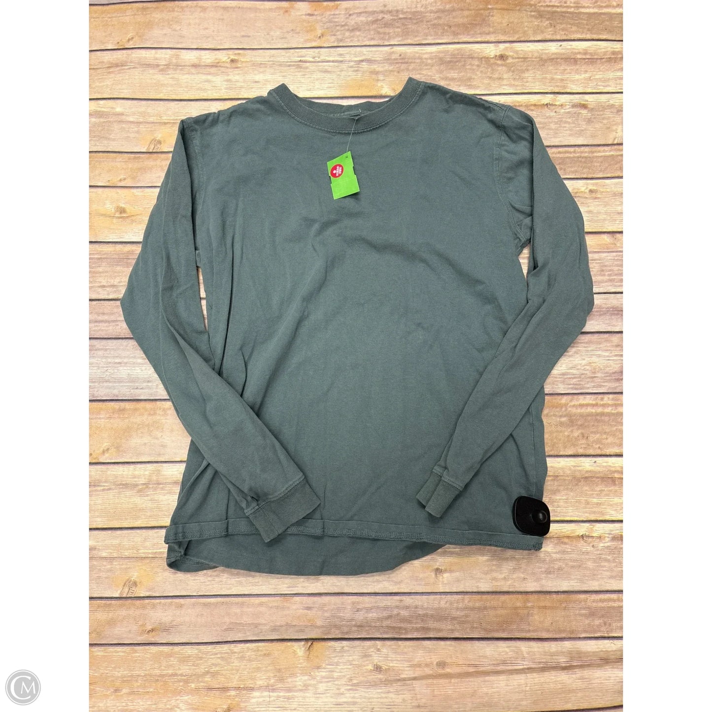 Top Long Sleeve By Carhartt In Green, Size: S