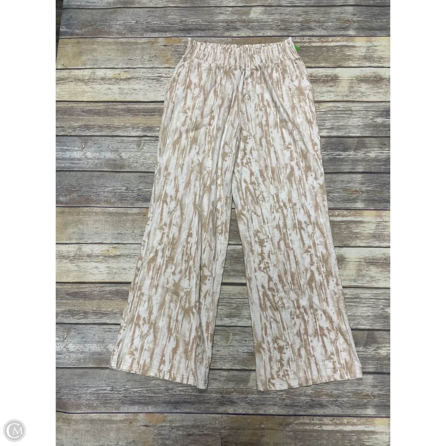 Pants Wide Leg By Belle By Kim Gravel In Tie Dye Print, Size: S