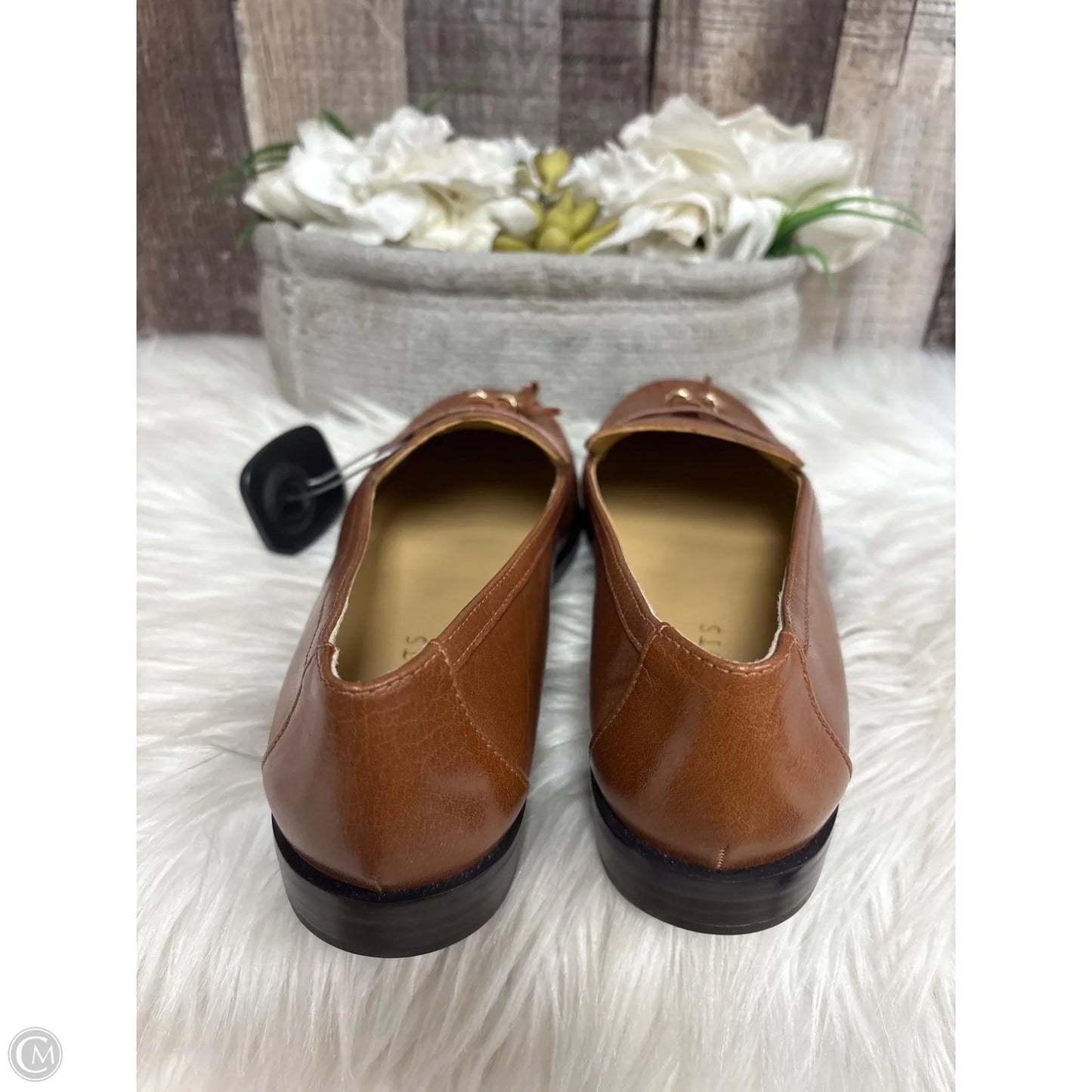 Shoes Flats By Talbots In Brown, Size: 6