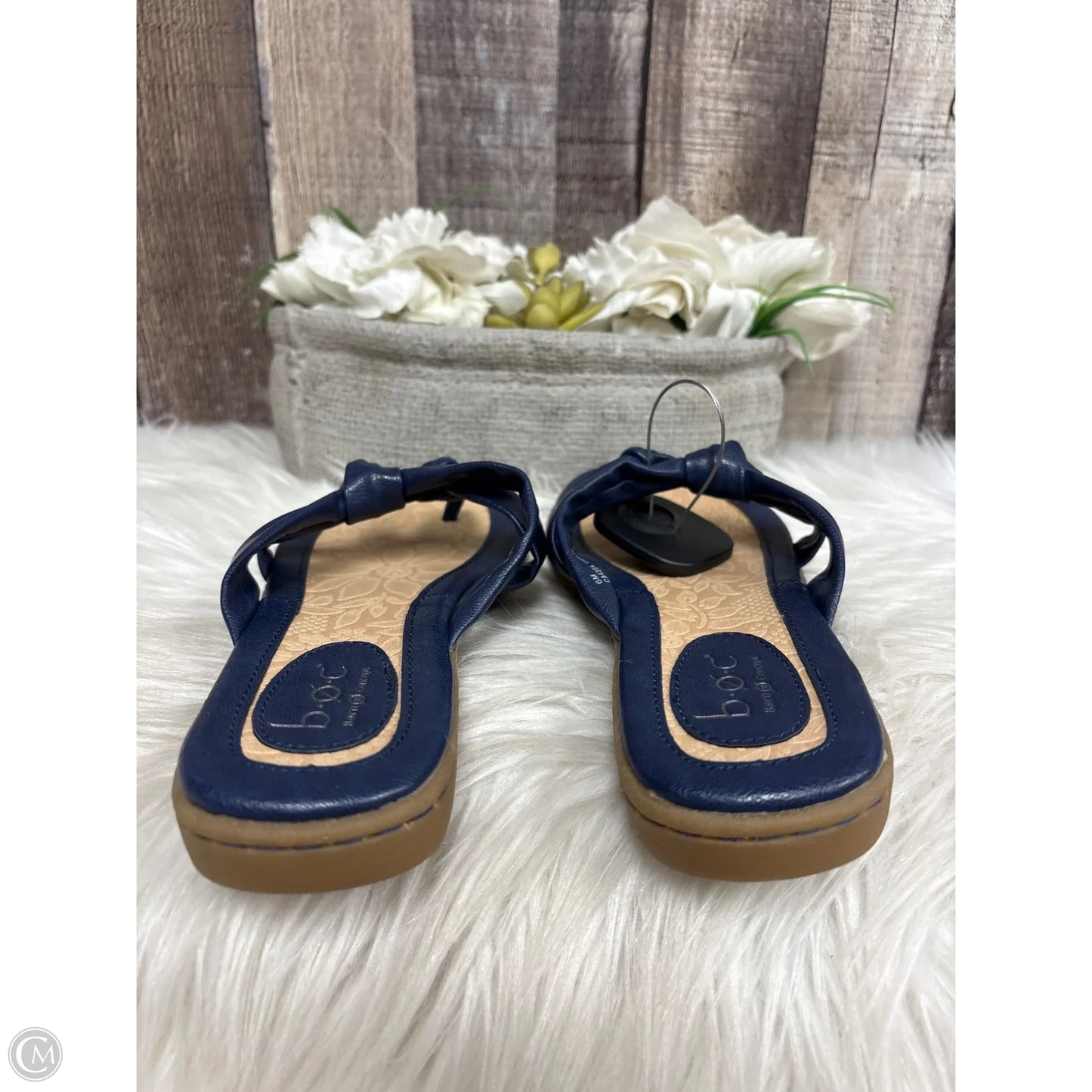 Shoes Flats By Boc In Navy, Size: 6