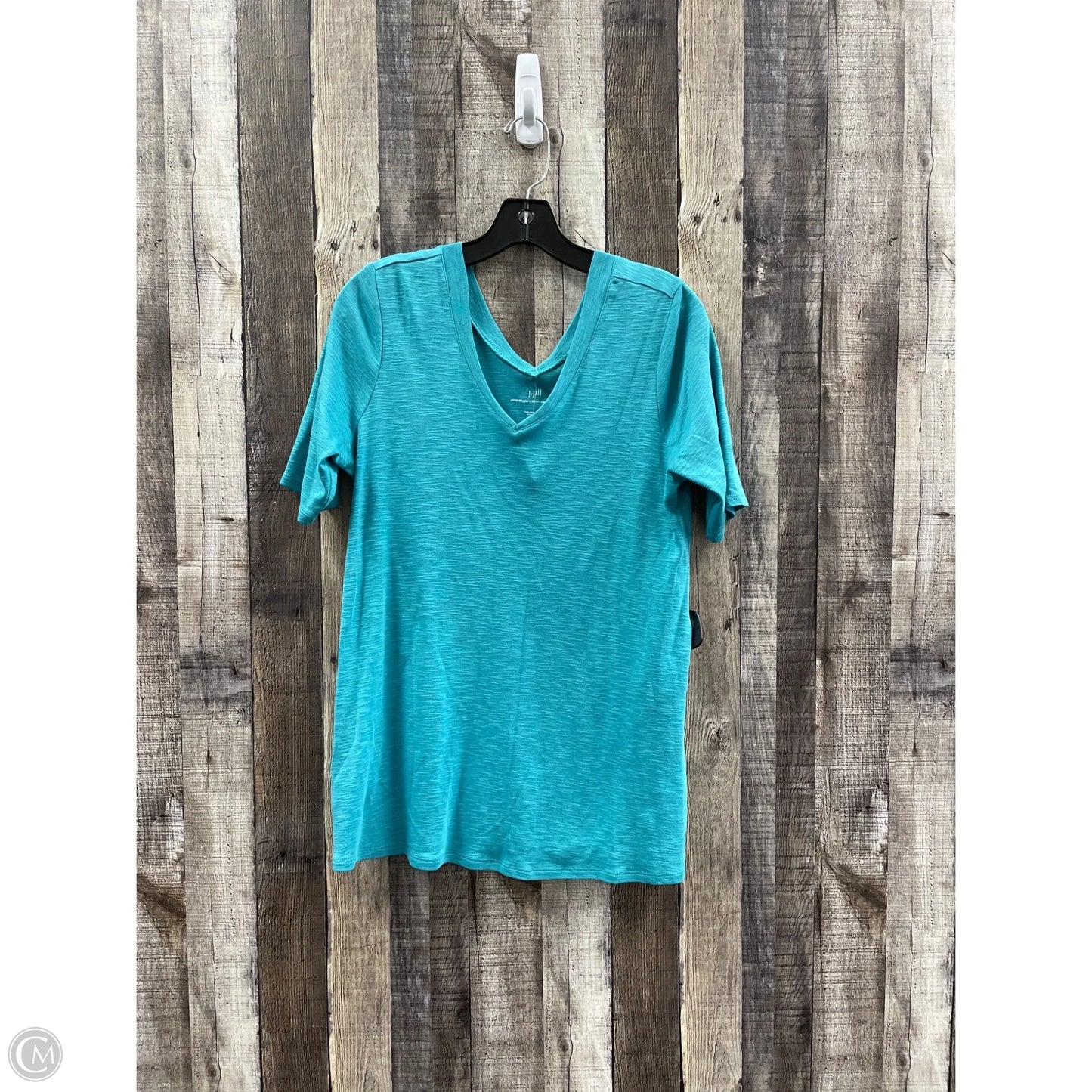 Top Short Sleeve By J. Jill In Teal, Size: Mp