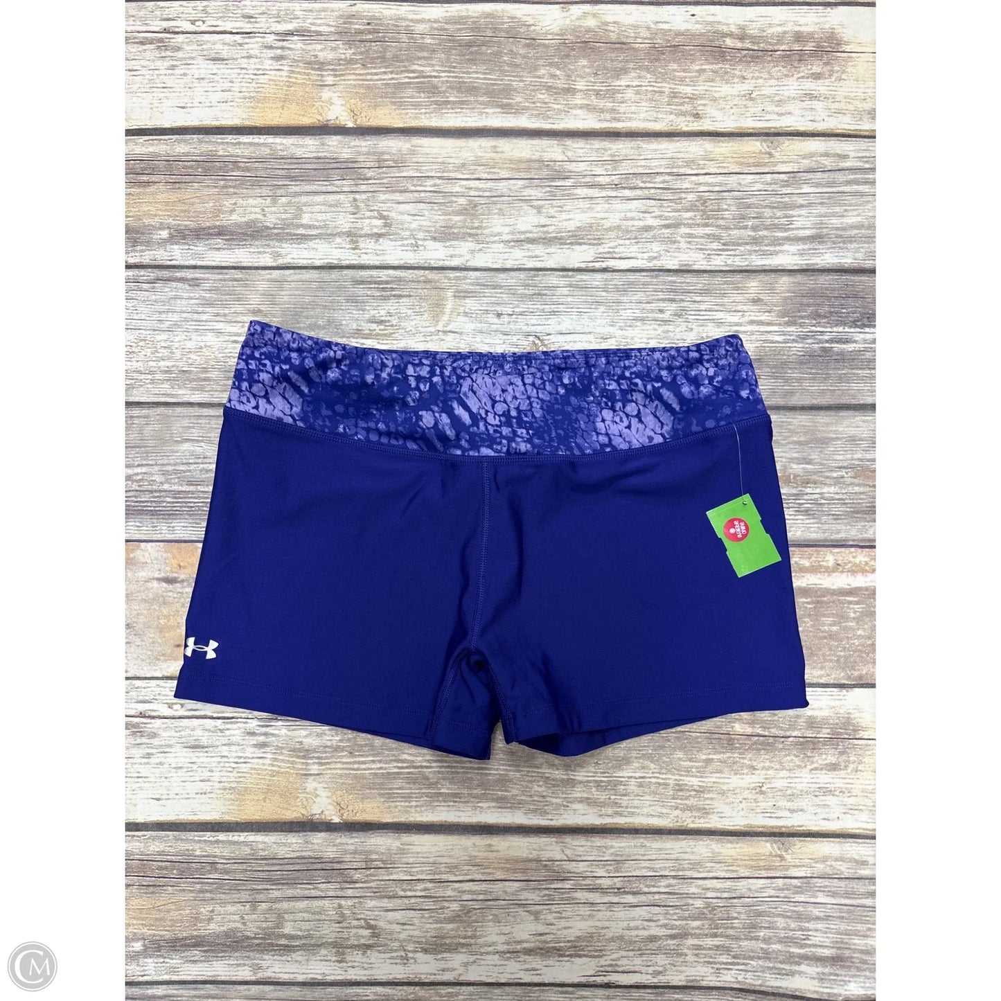 Athletic Shorts By Under Armour In Blue, Size: L