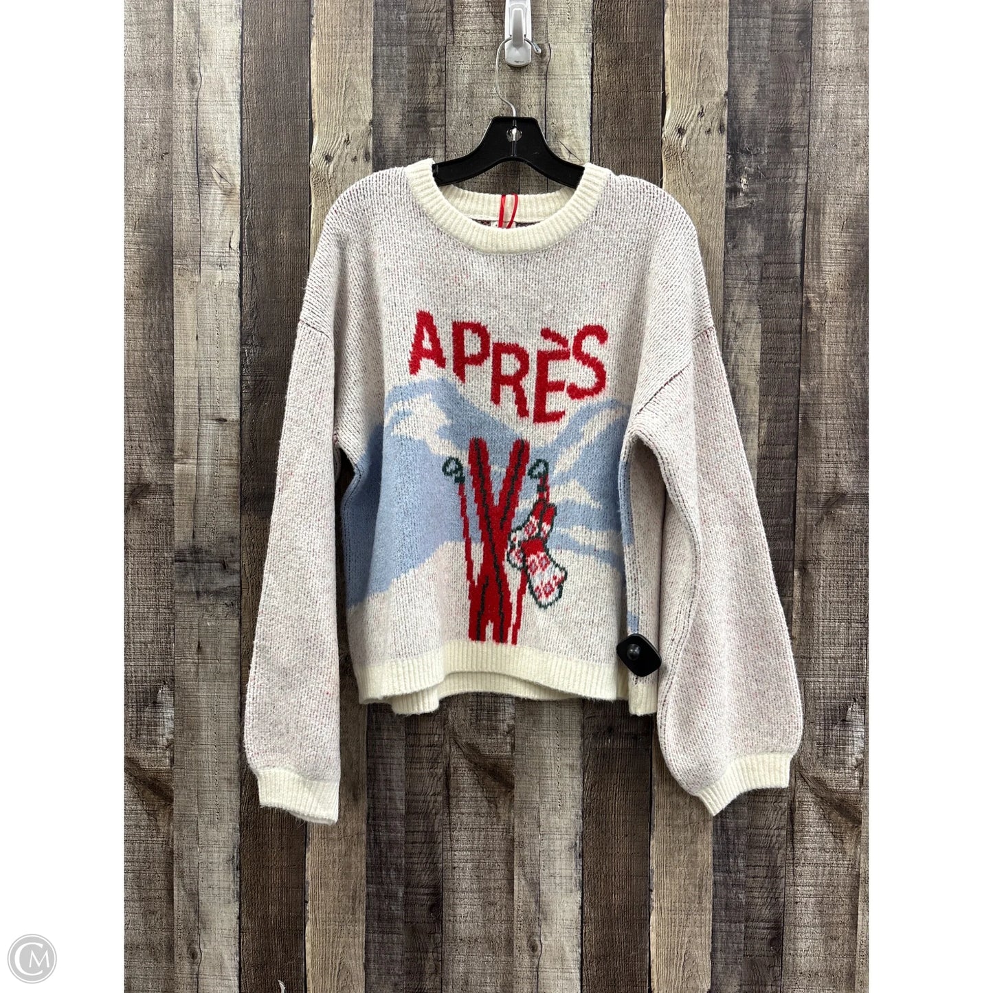 Sweater By A New Day In Cream, Size: Xl