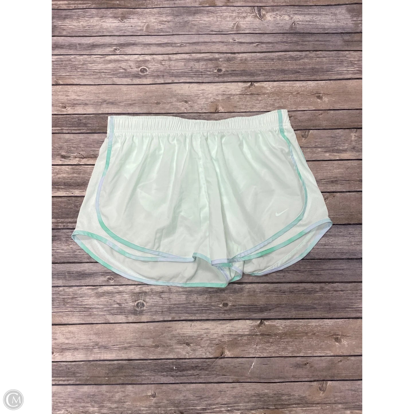 Athletic Shorts By Nike In Green, Size: Xl