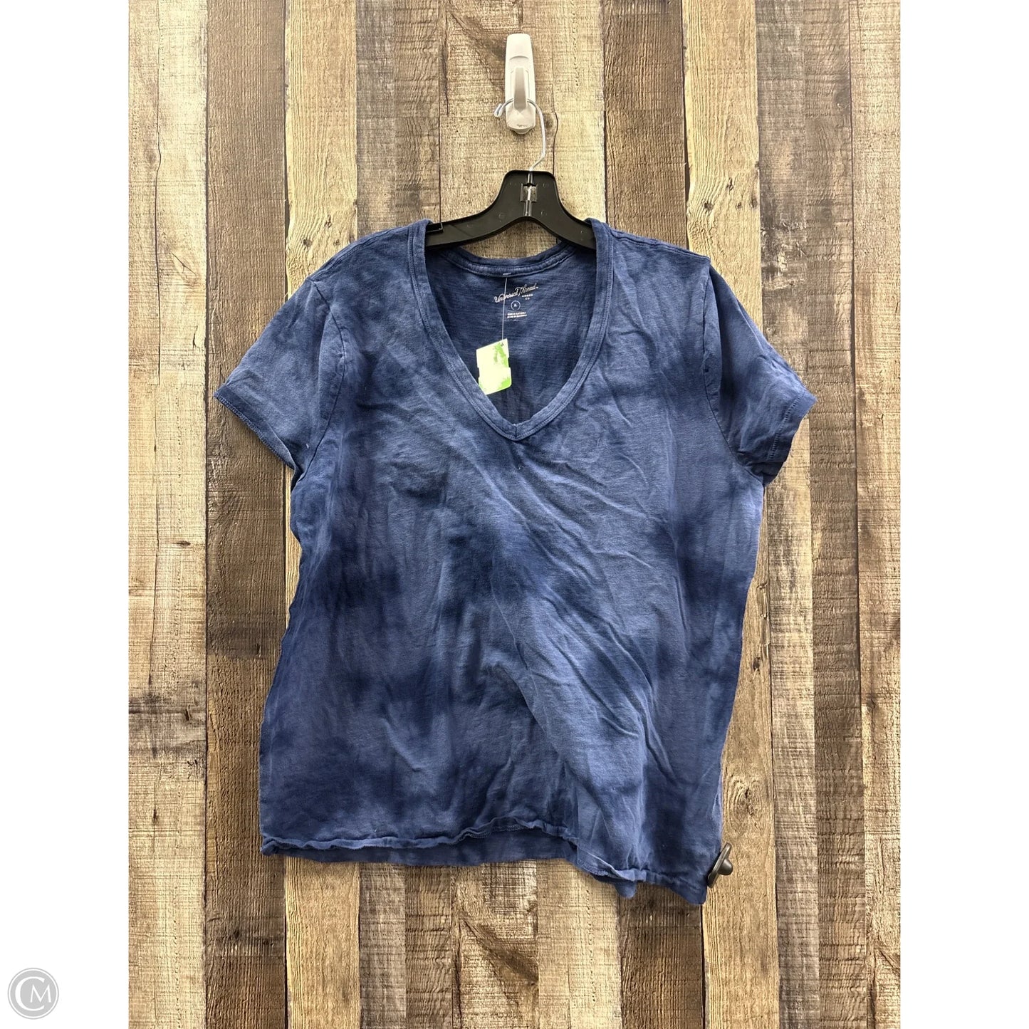 Top Short Sleeve By Universal Thread In Tie Dye Print, Size: Xl
