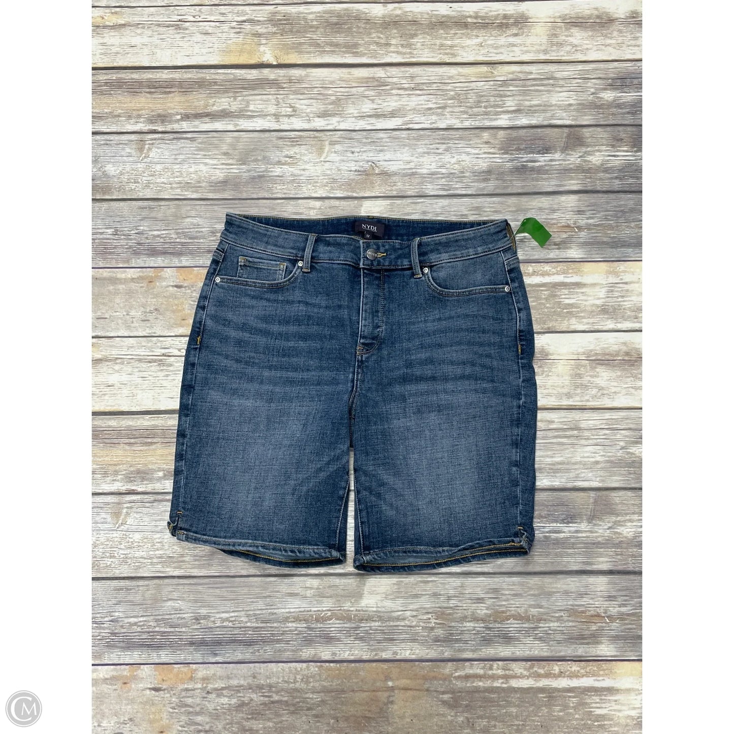 Shorts By Not Your Daughters Jeans In Blue Denim, Size: 12