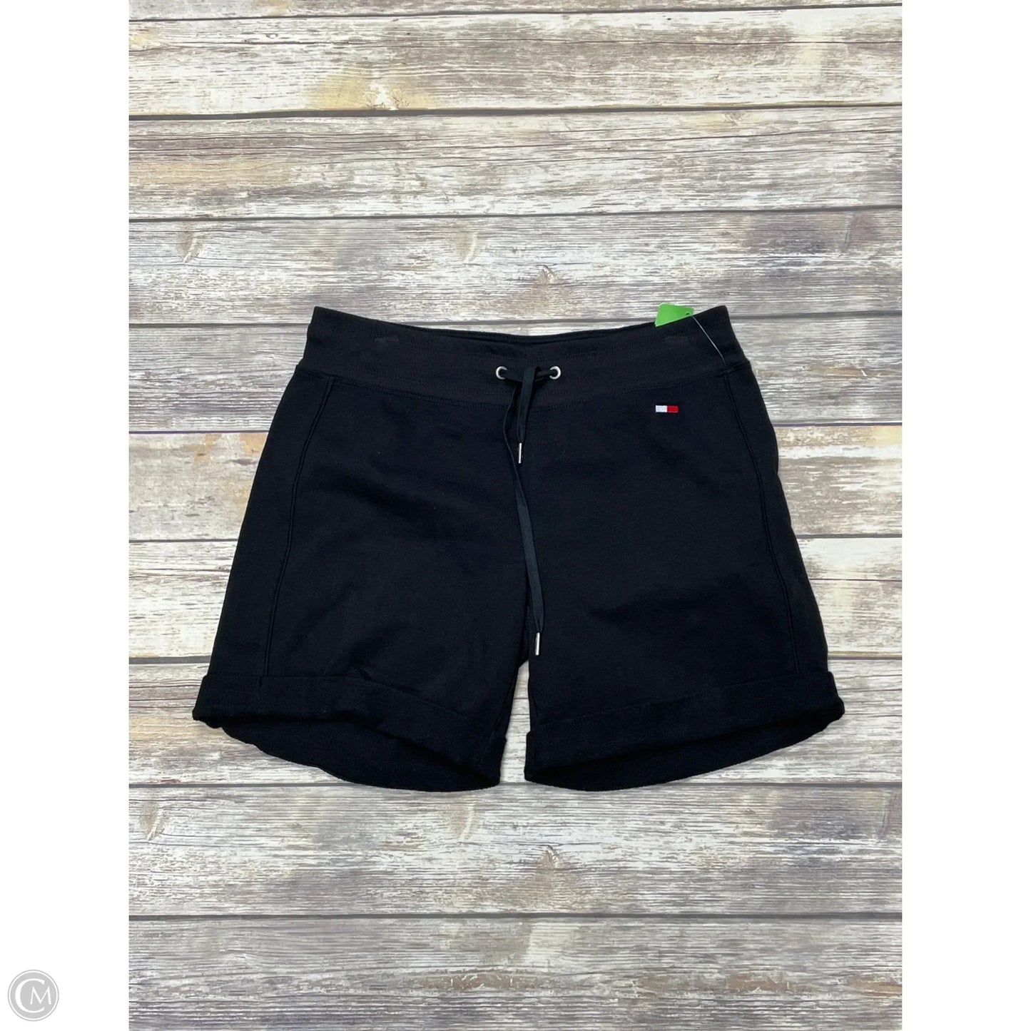 Athletic Shorts By Tommy Hilfiger In Black, Size: M