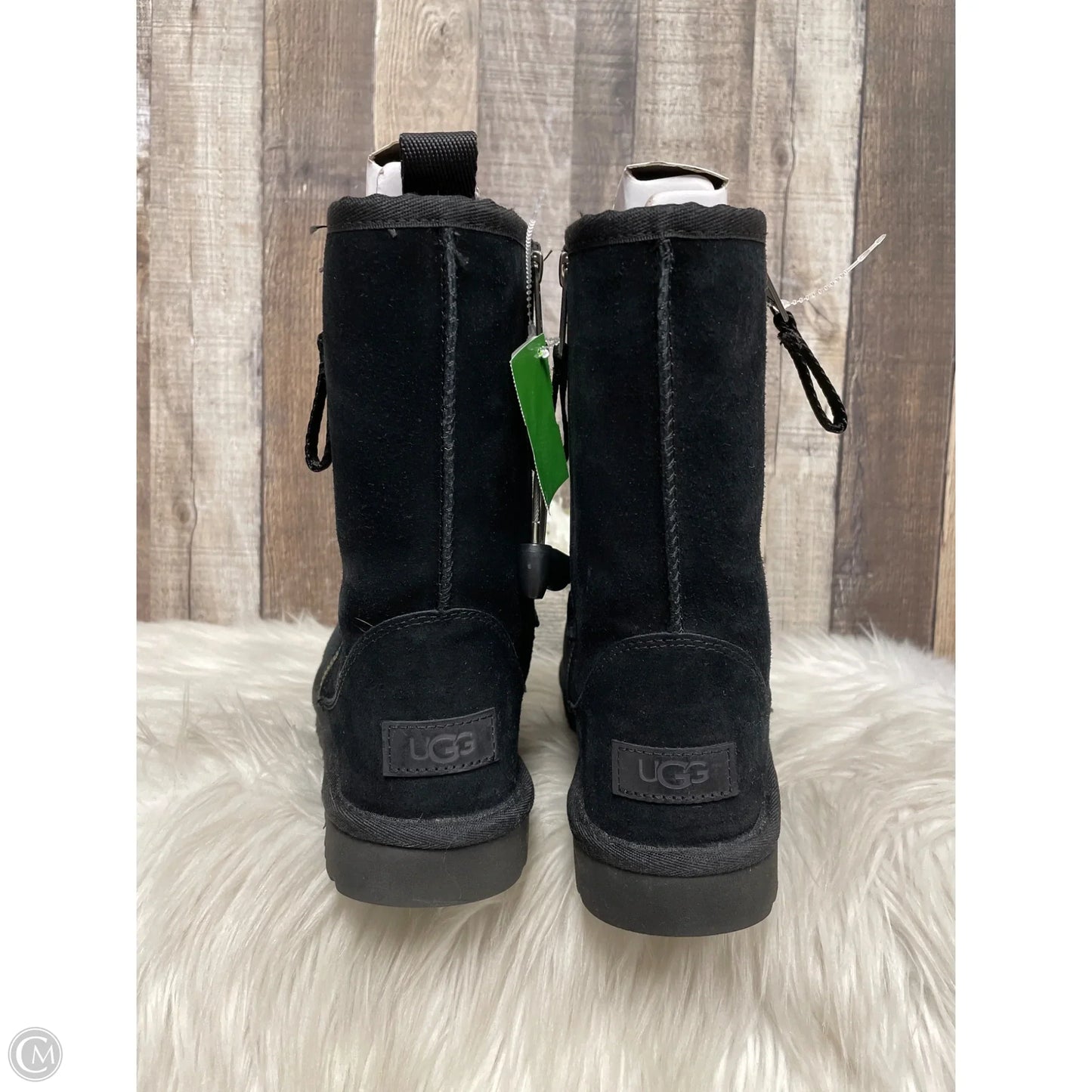 Boots Designer By Ugg In Black, Size: 8