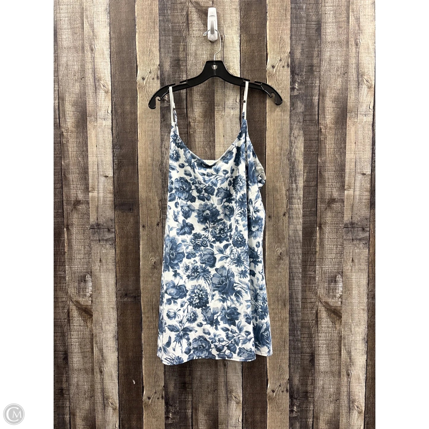 Athletic Dress By Abercrombie And Fitch In Blue & White, Size: Xl