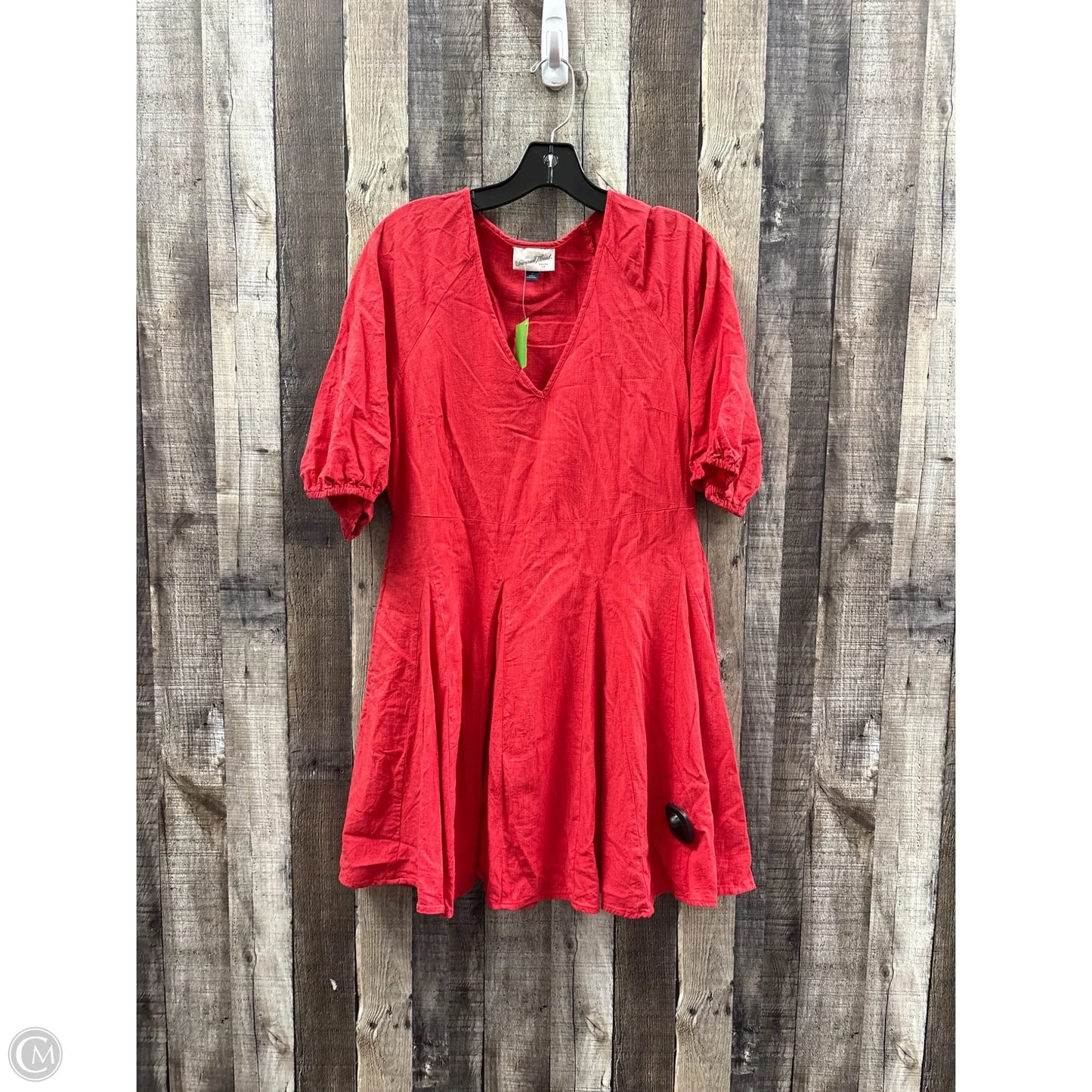 Dress Casual Short By Universal Thread In Red, Size: S