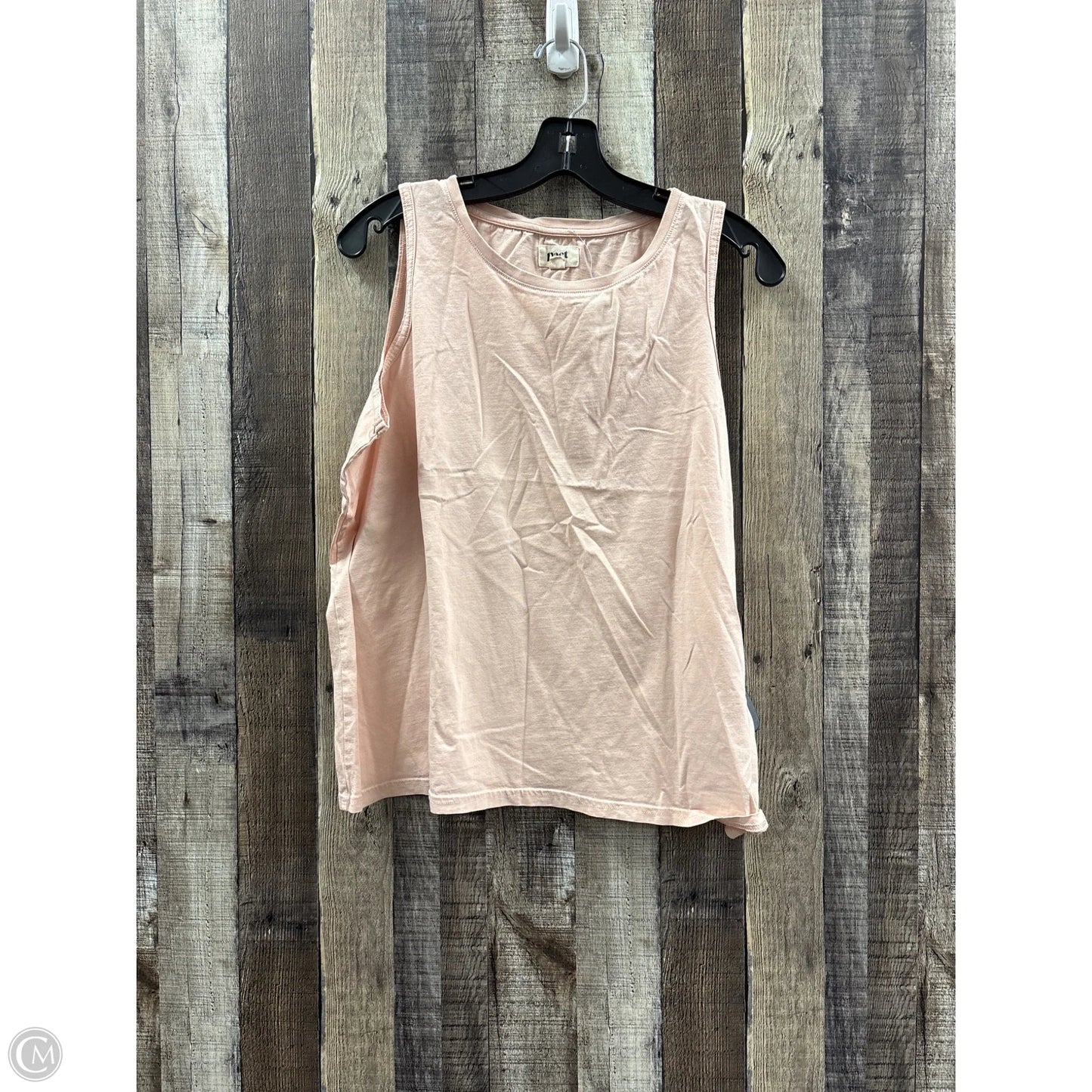 Top Sleeveless Basic By Pact In Peach, Size: Xl