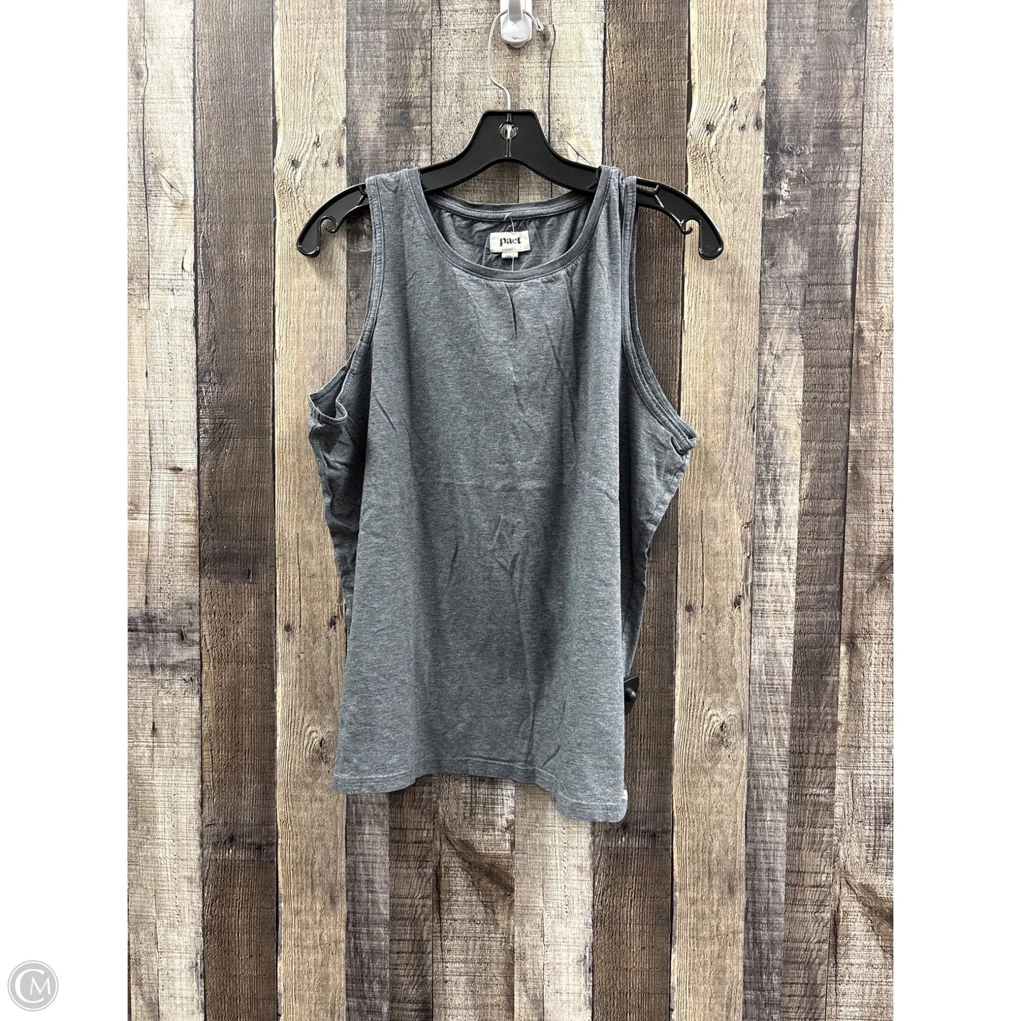 Top Sleeveless Basic By Pact In Grey, Size: Xl