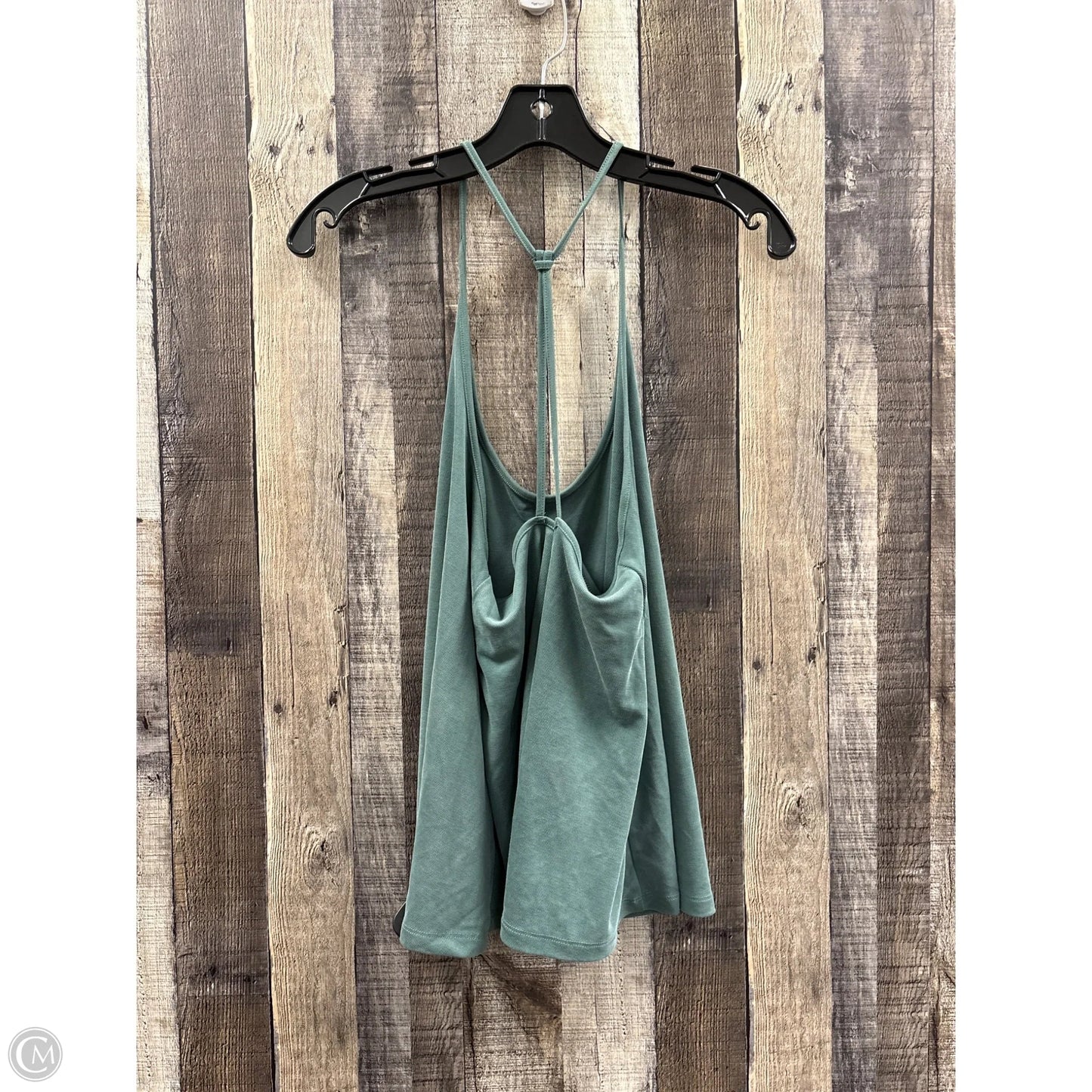 Top Sleeveless Basic By Old Navy In Green & Grey, Size: L