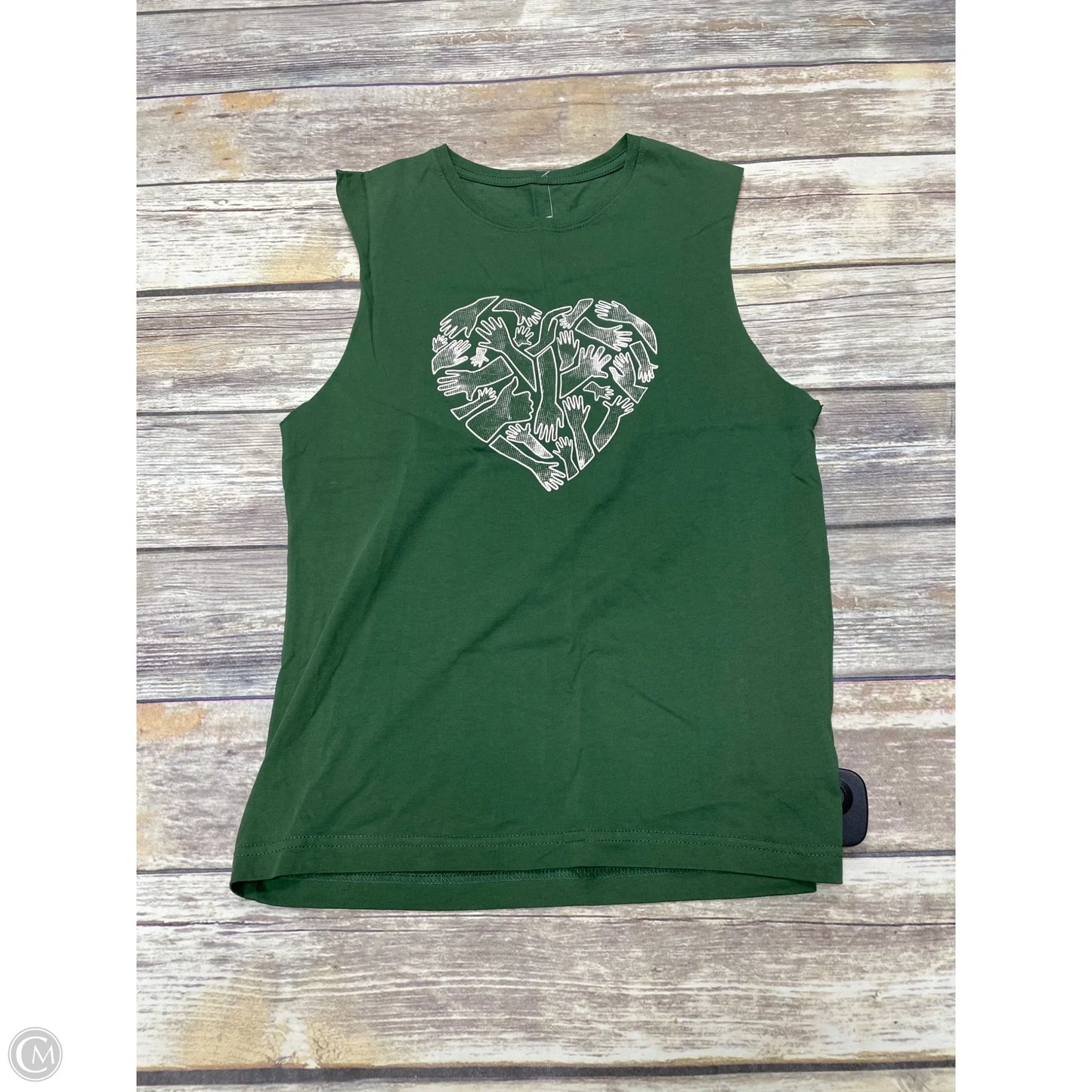 Athletic Tank Top By Zyia In Green, Size: Xs