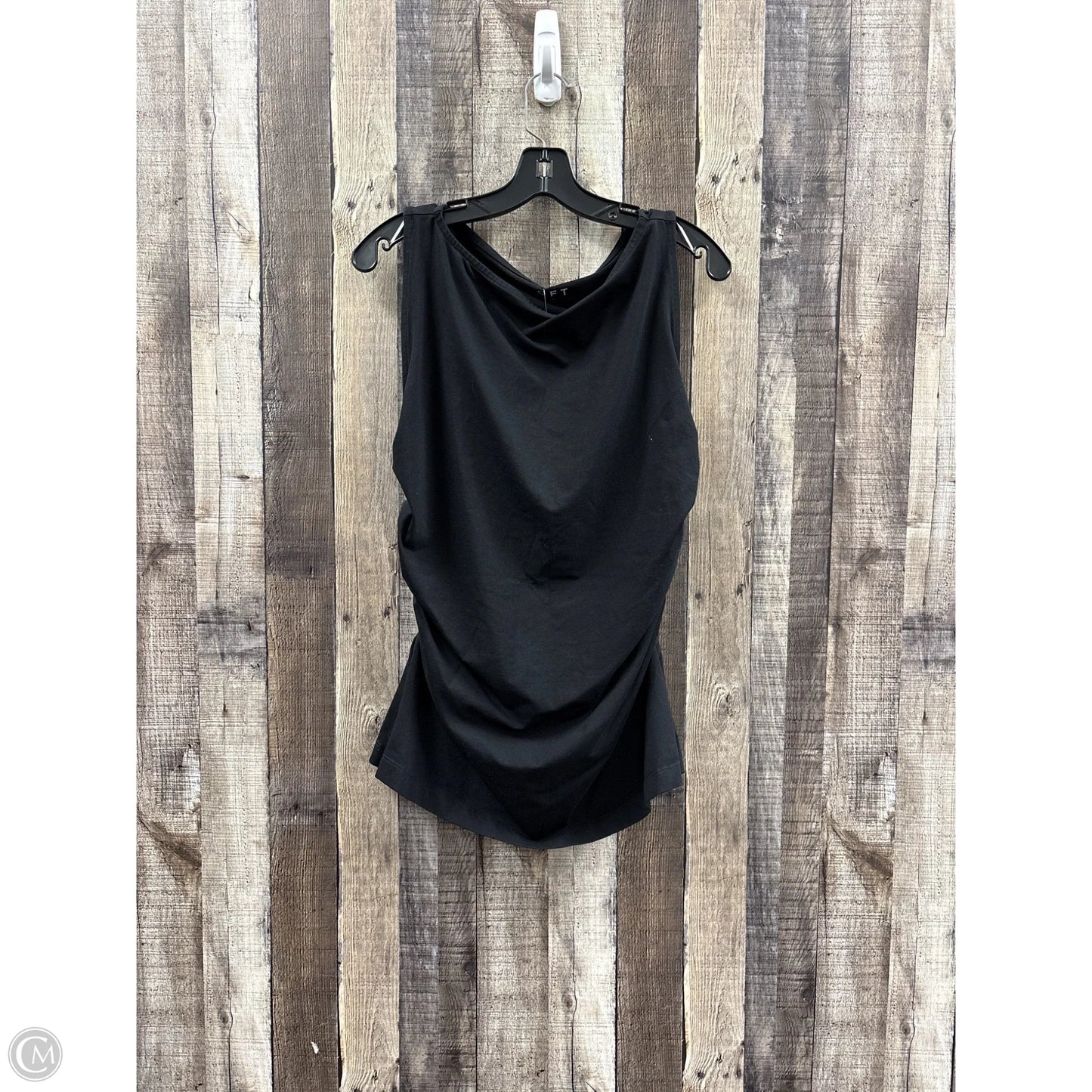 Top Sleeveless By Loft In Black, Size: Xxl