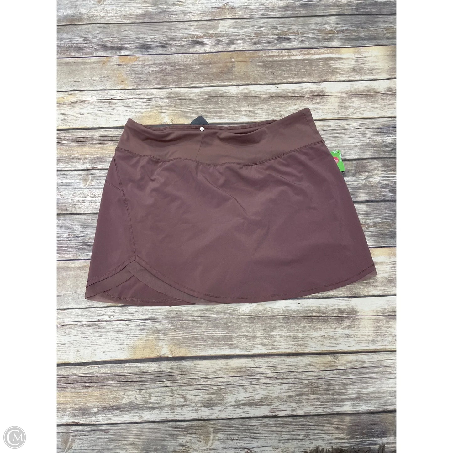 Athletic Skort By Calia In Mauve, Size: Xxl