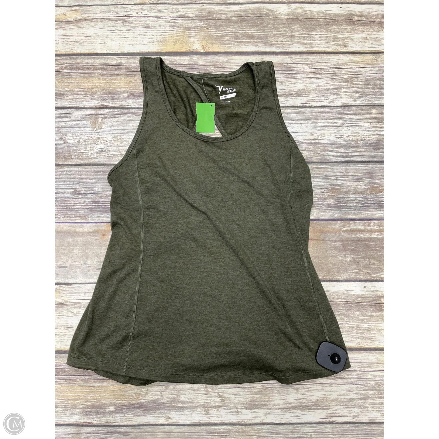 Athletic Tank Top By Old Navy In Green, Size: M