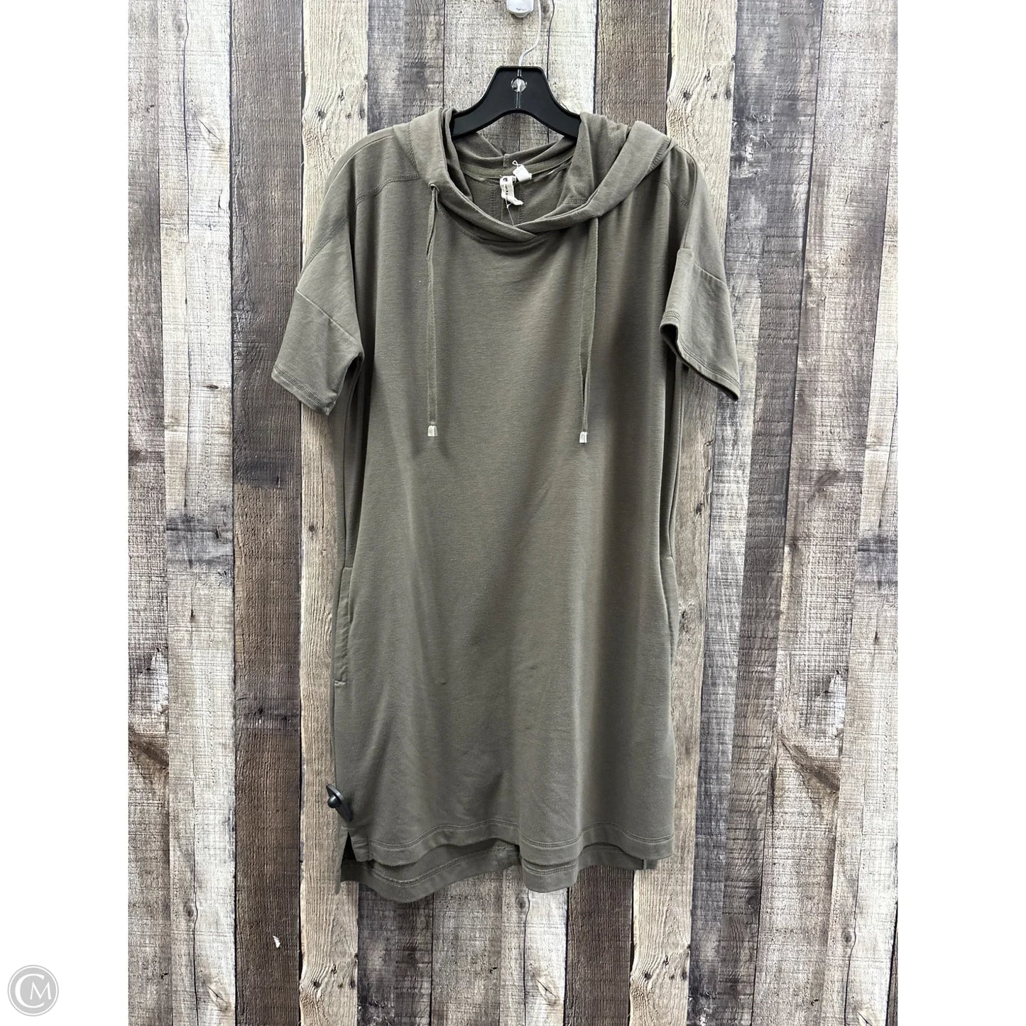 Dress Casual Midi By Cable And Gauge In Green, Size: S