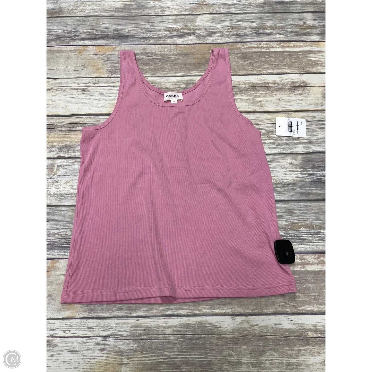 Tank Top By Open Edit In Mauve, Size: Xl