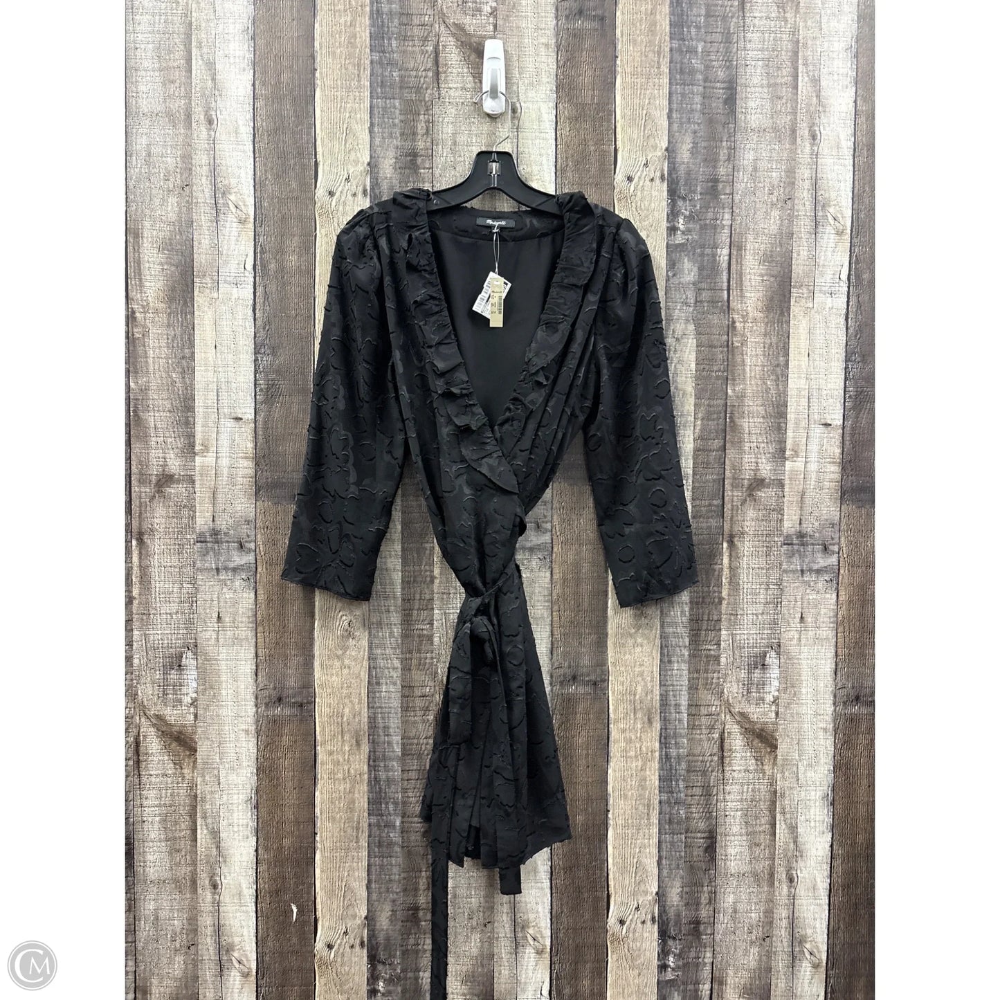 Dress Casual Midi By Madewell In Black, Size: M