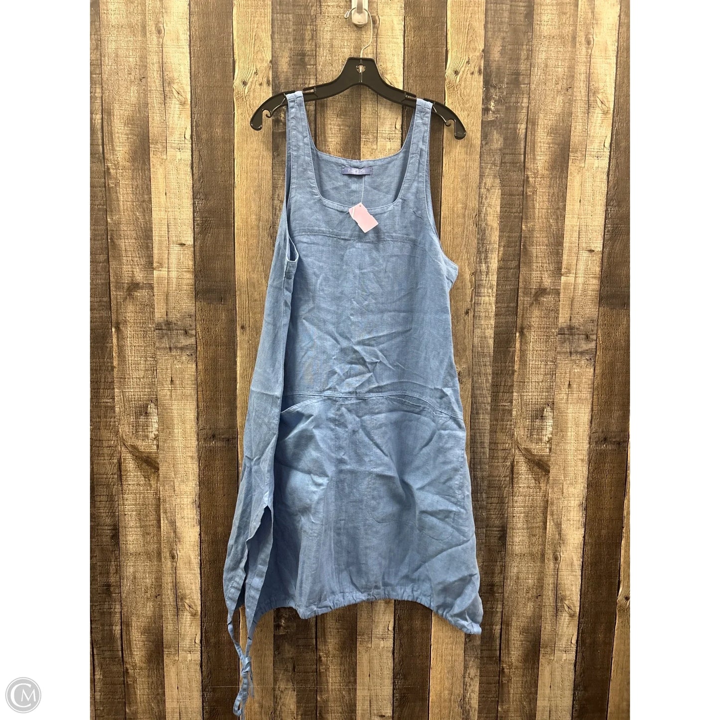 Dress Casual Midi By Cut Loose In Blue, Size: S