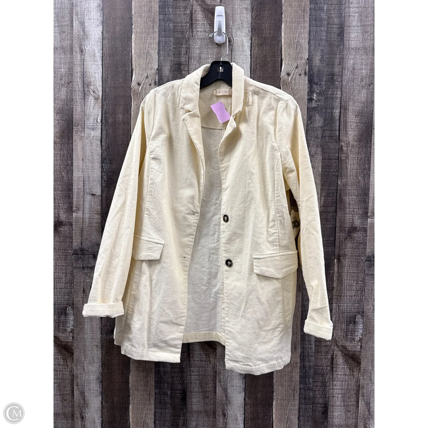 Blazer By Altard State In Cream, Size: M