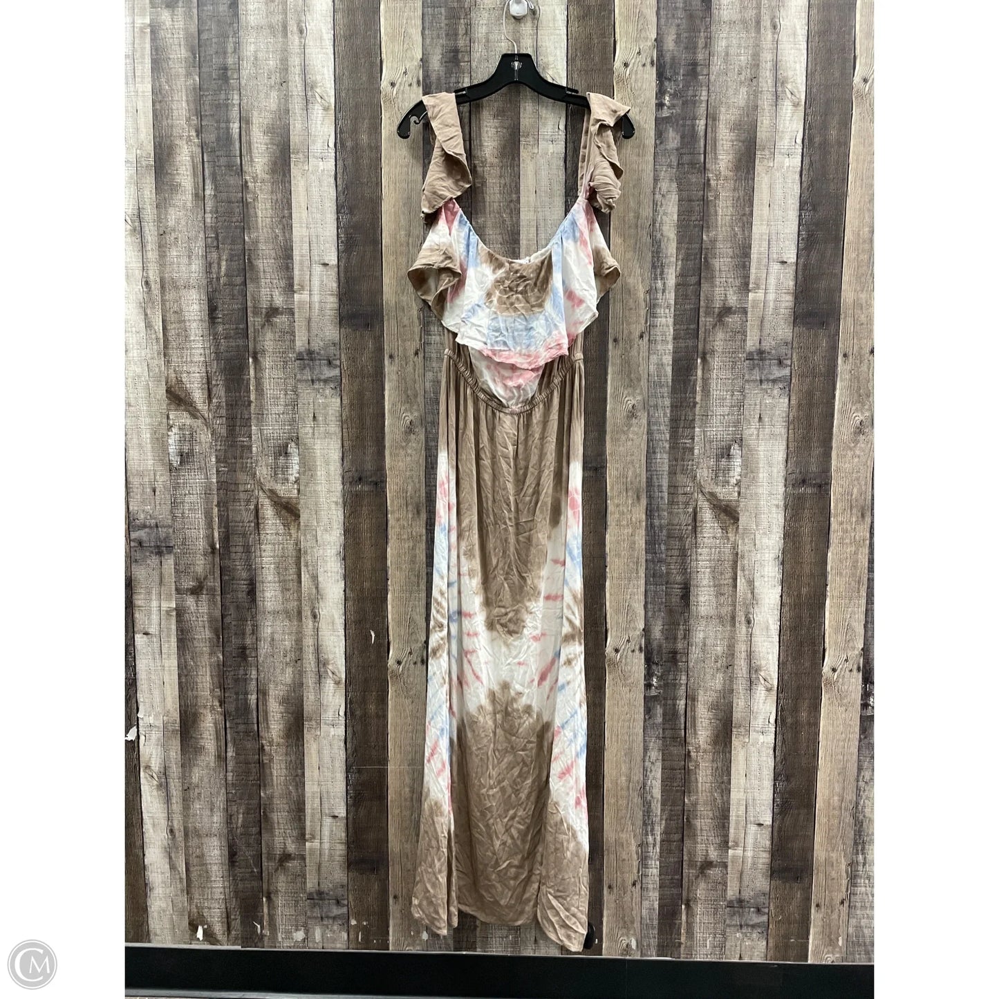 Dress Casual Maxi By Young Fabulous & Broke In Tie Dye Print, Size: S