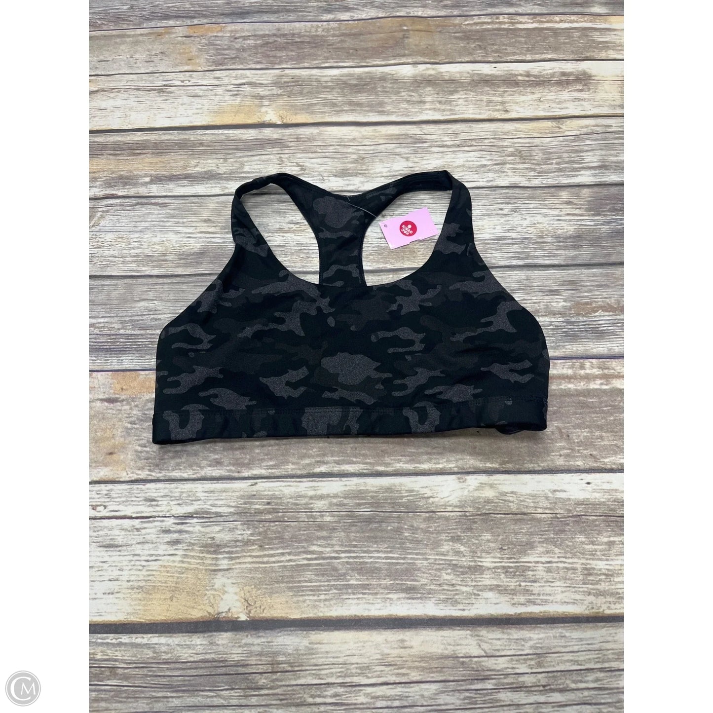 Athletic Bra By Fabletics In Camouflage Print, Size: M