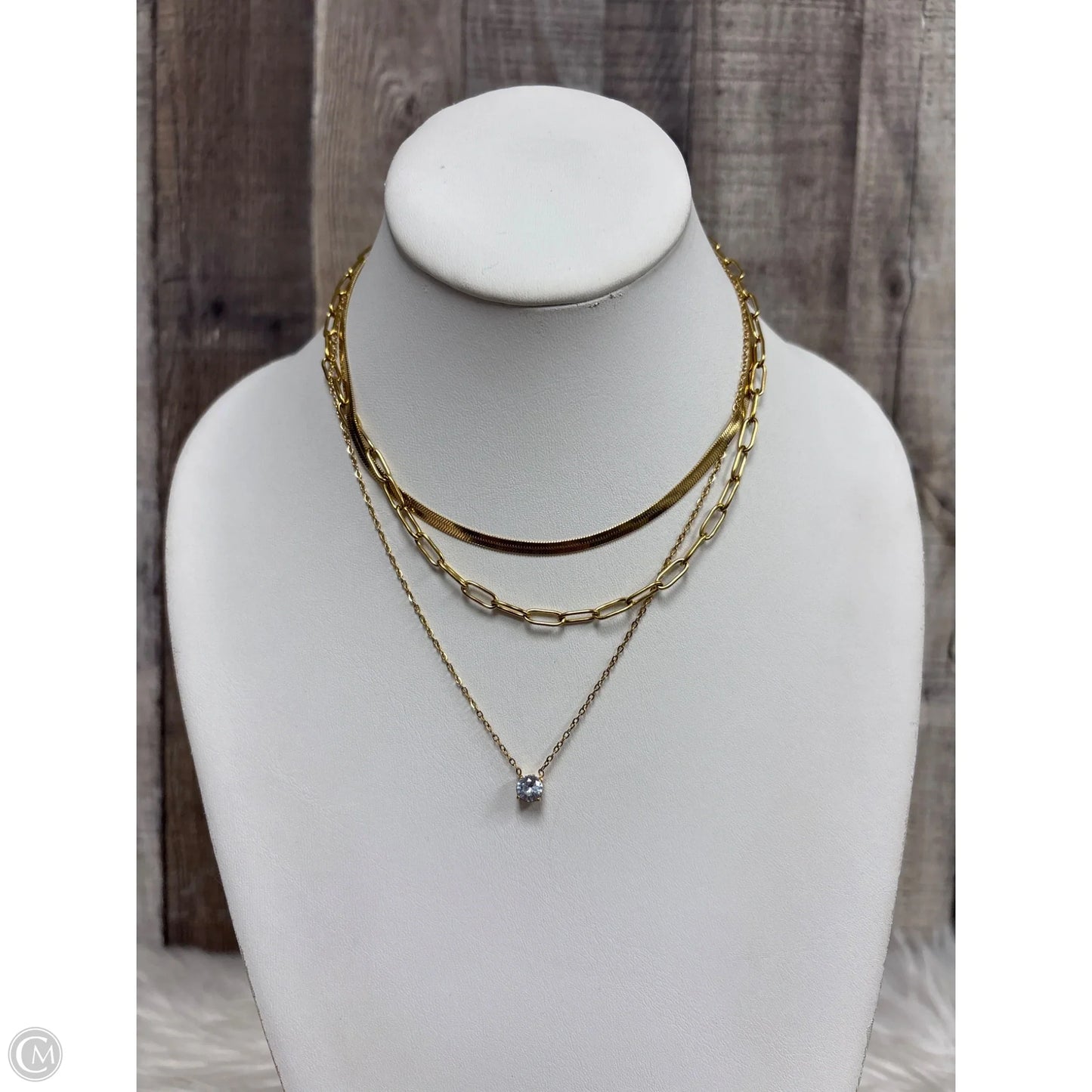 Necklace Layered By Cme