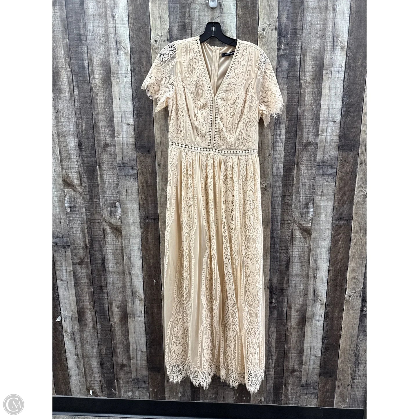 Dress Casual Maxi By Merokeety In Cream, Size: L