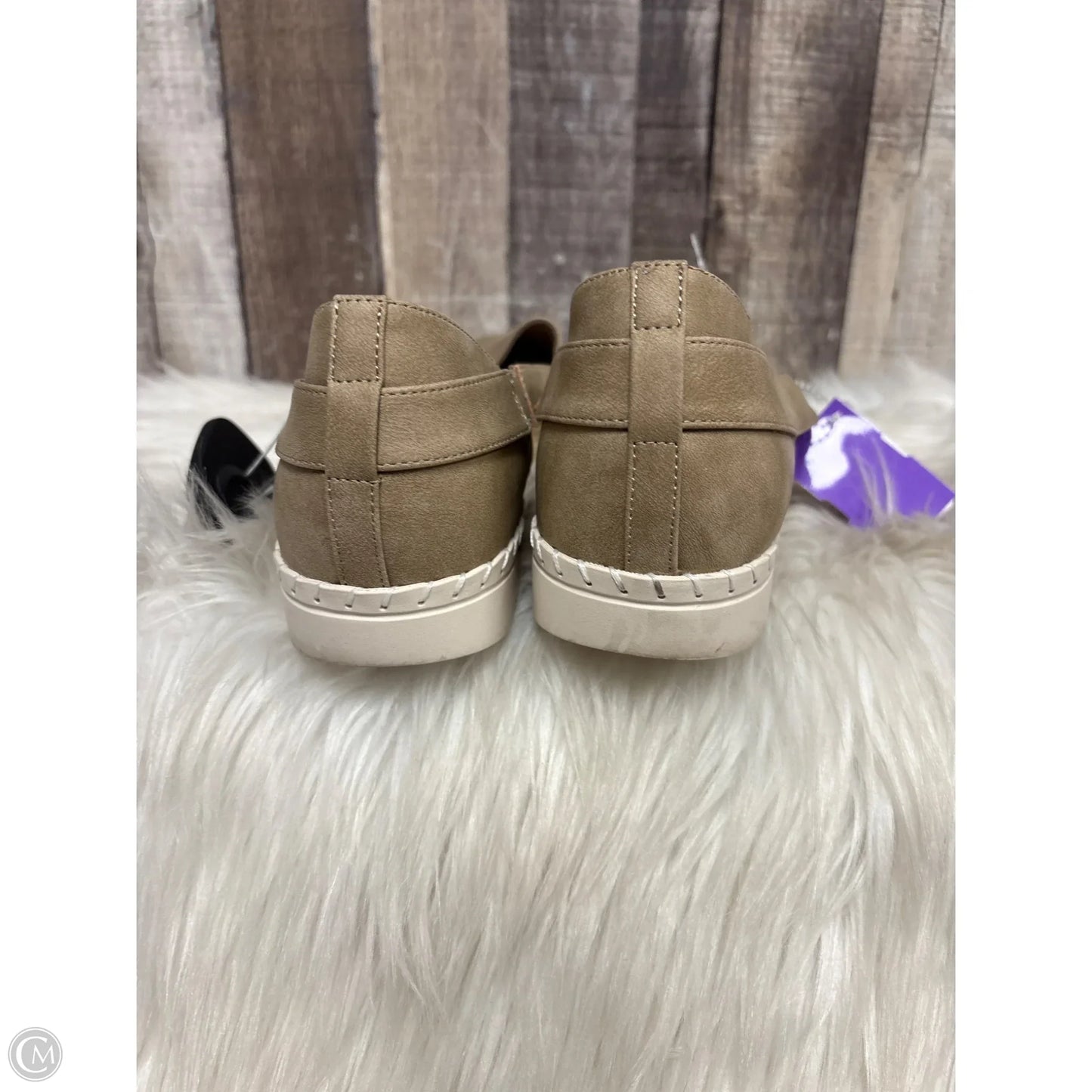Shoes Flats By Easy Street In Tan, Size: 10