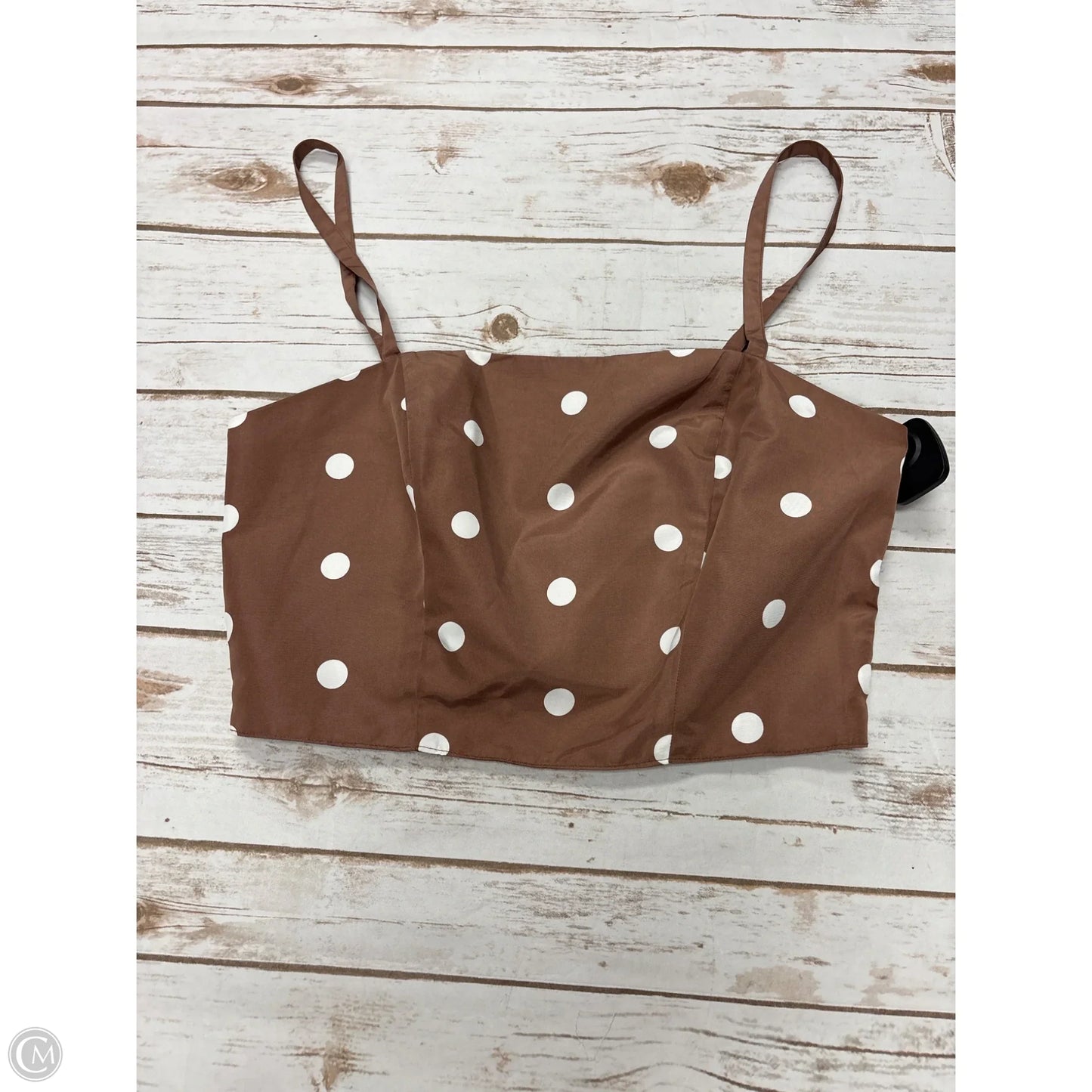 Top Sleeveless By Old Navy In Polkadot Pattern, Size: S