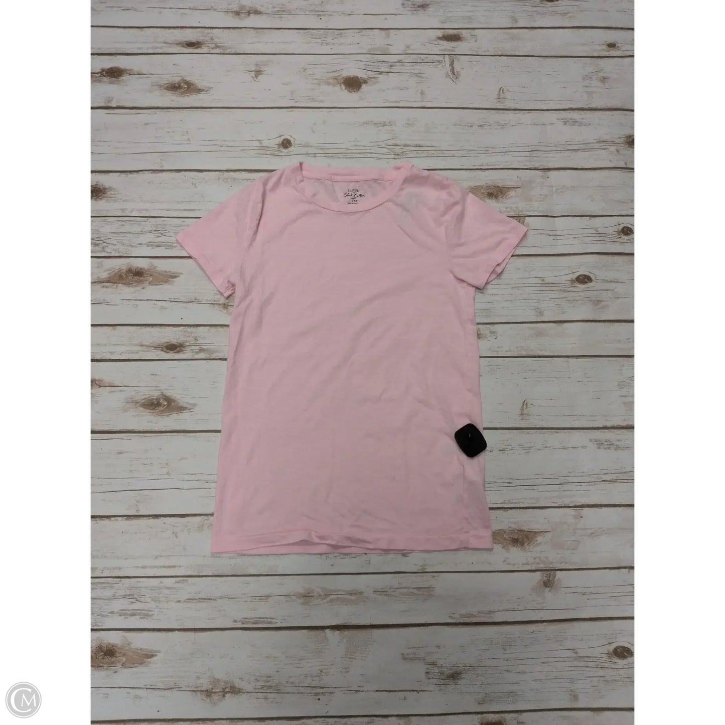 Top Short Sleeve By J. Crew In Pink, Size: S
