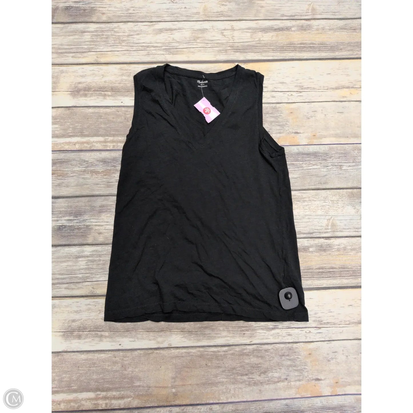 Top Sleeveless Basic By Madewell In Black, Size: S