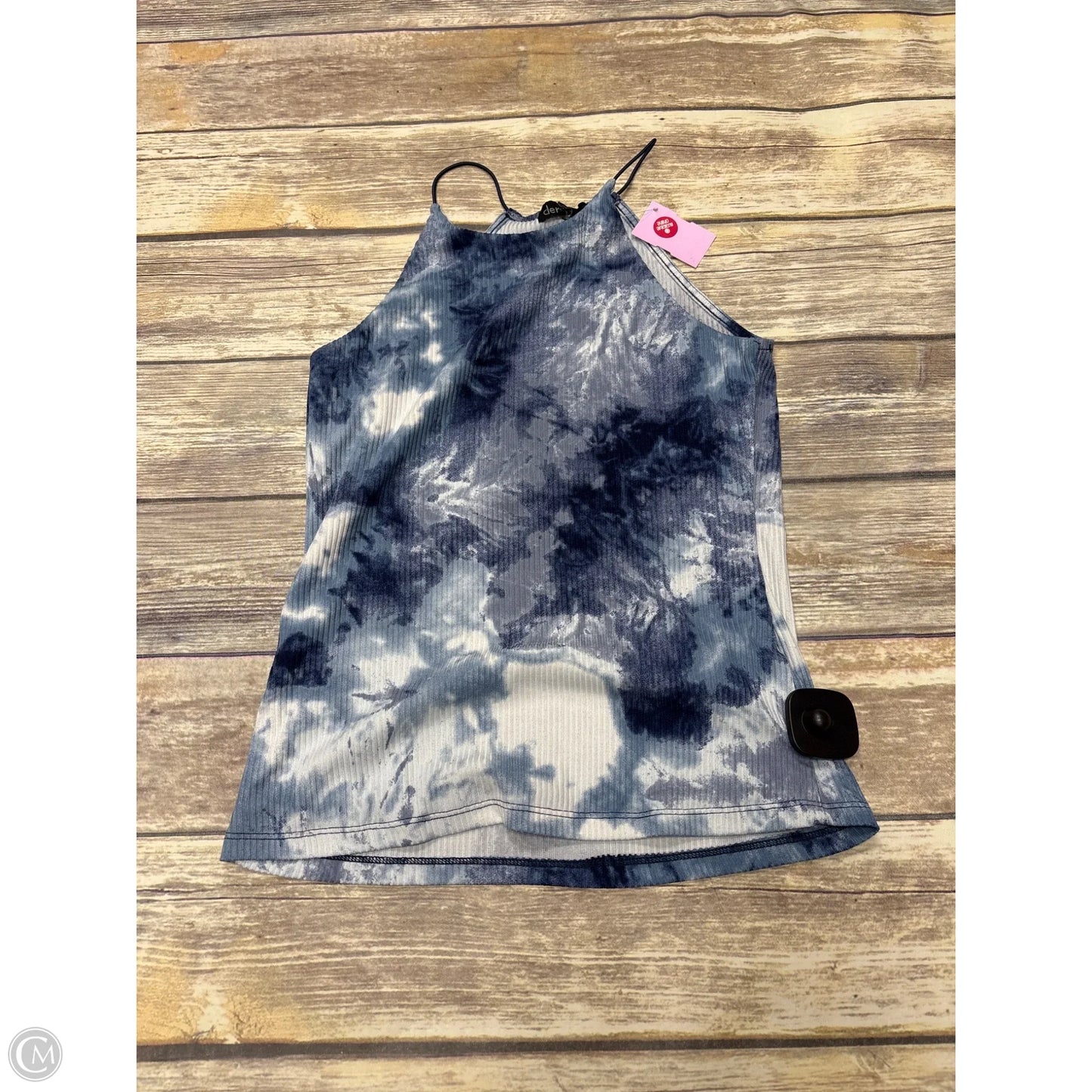 Top Sleeveless By Derek Heart In Tie Dye Print, Size: M
