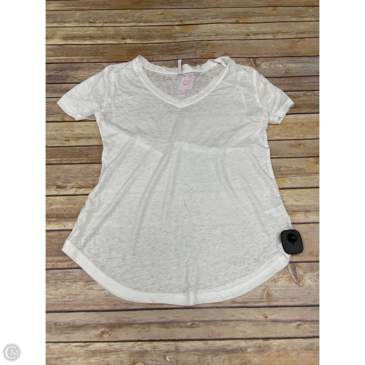 Top Short Sleeve Basic By Z Supply In White, Size: Xs