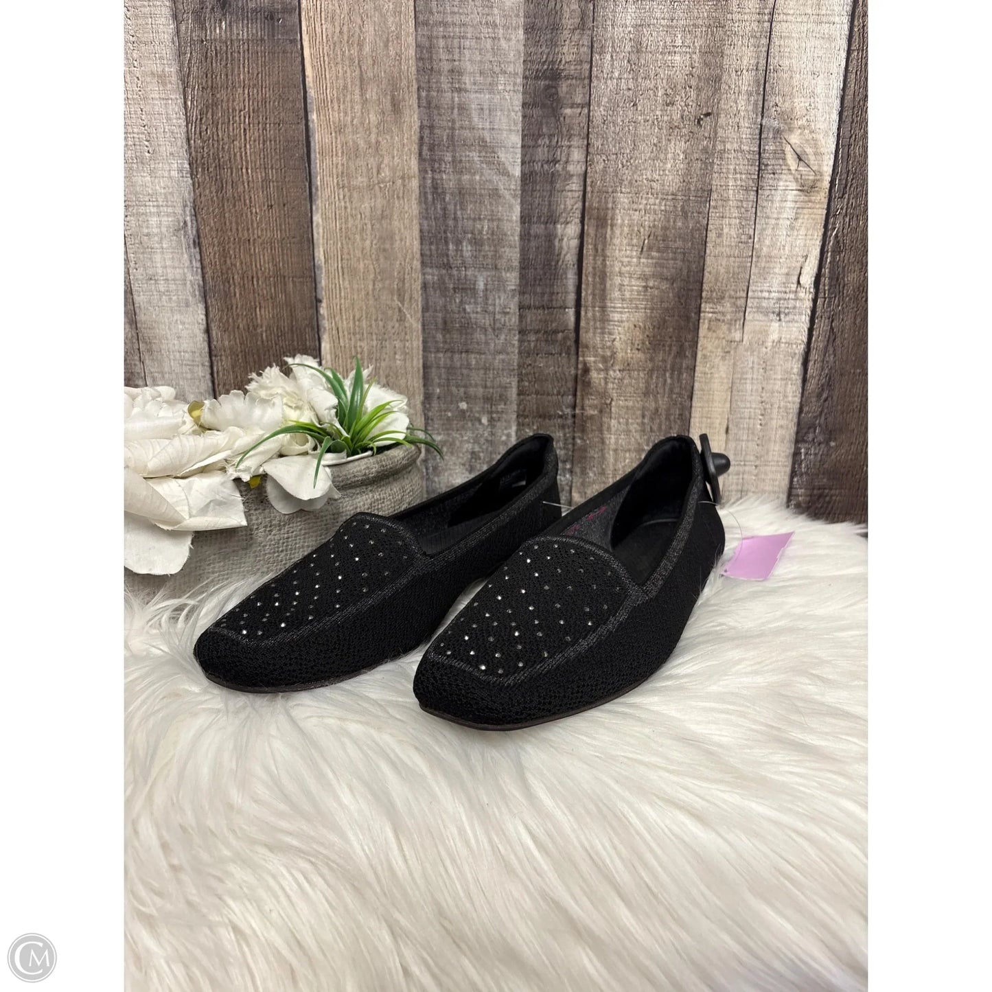 Shoes Flats By Skechers In Black, Size: 9