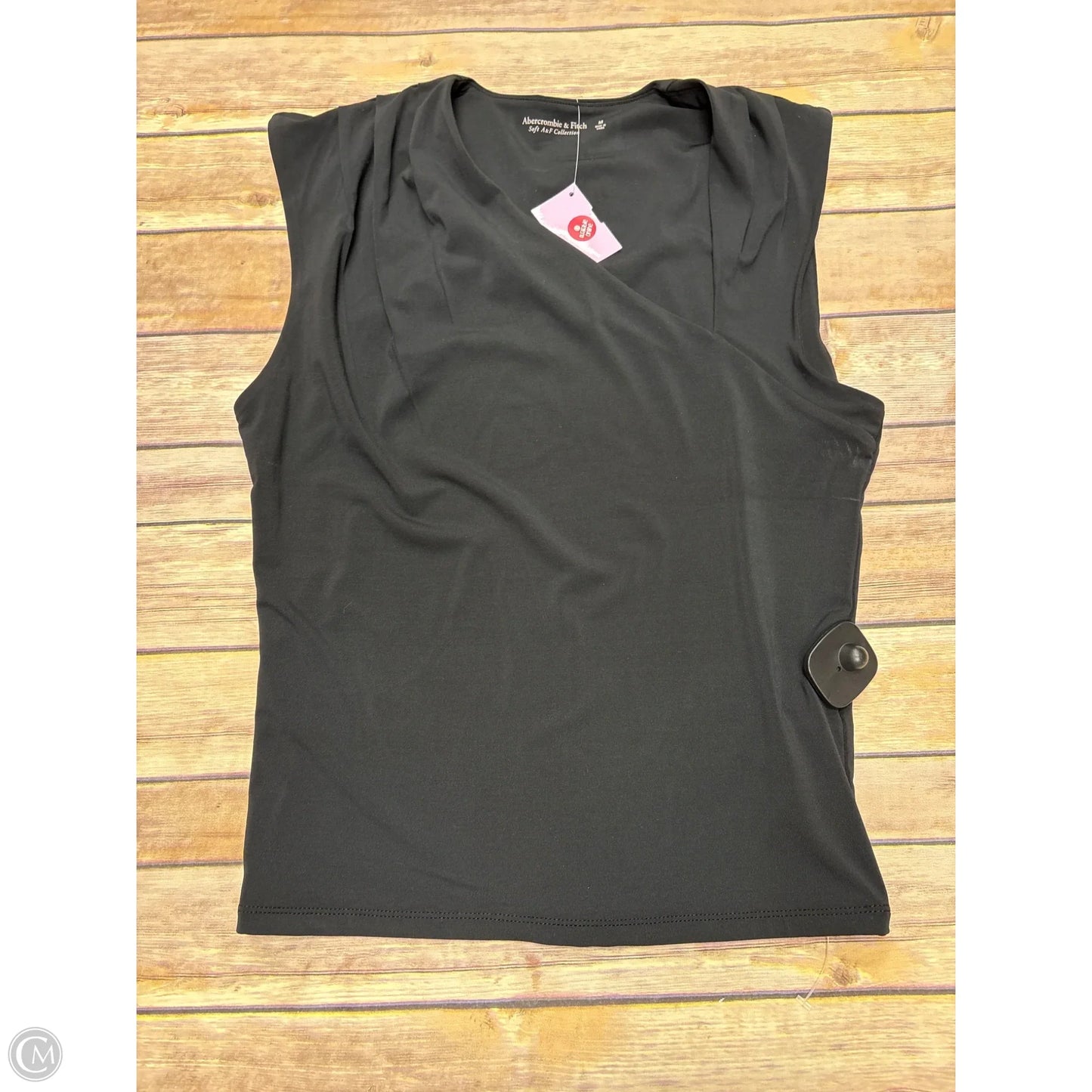 Top Sleeveless By Abercrombie And Fitch In Black, Size: M