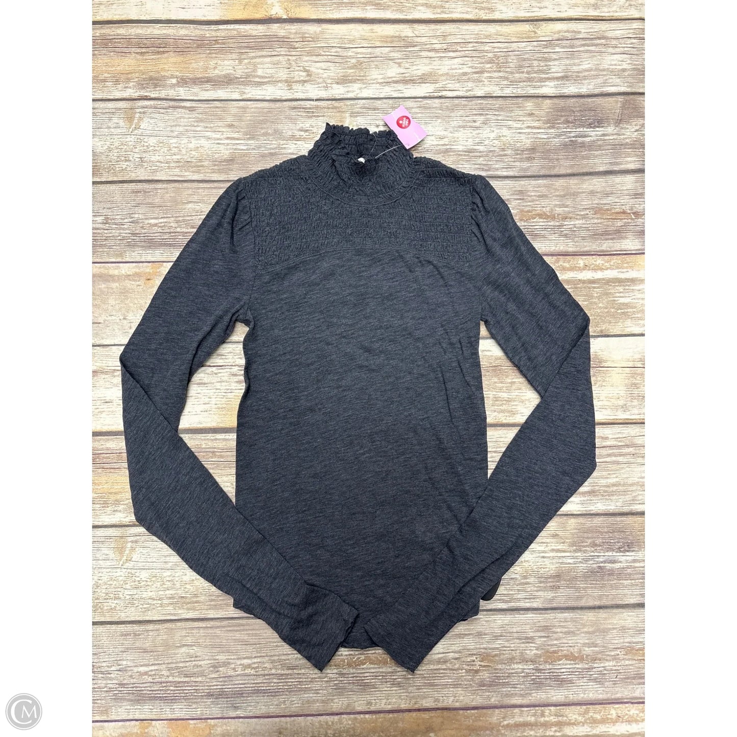 Top Long Sleeve By Free People In Grey, Size: Xs