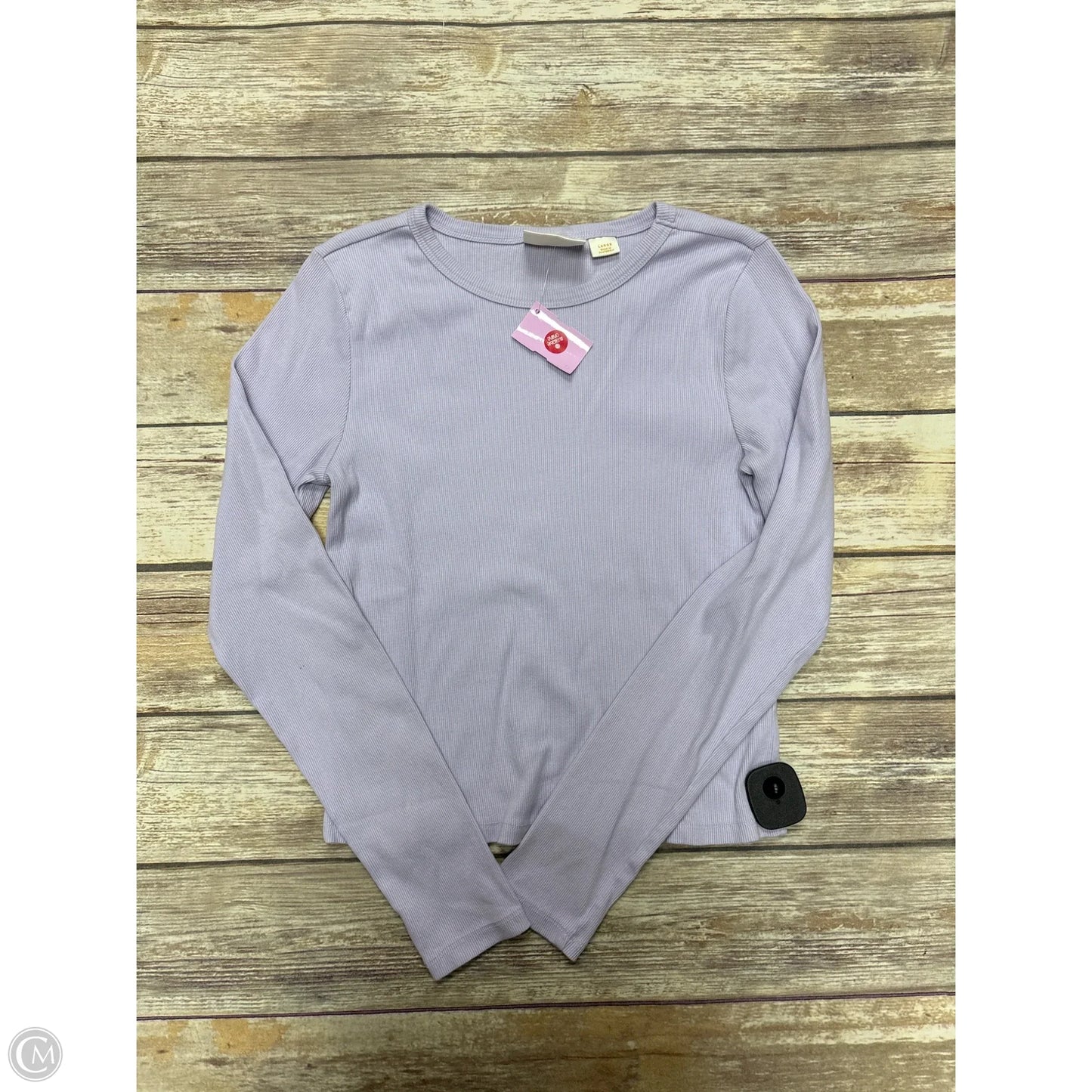 Top Long Sleeve By Maeve In Purple, Size: L
