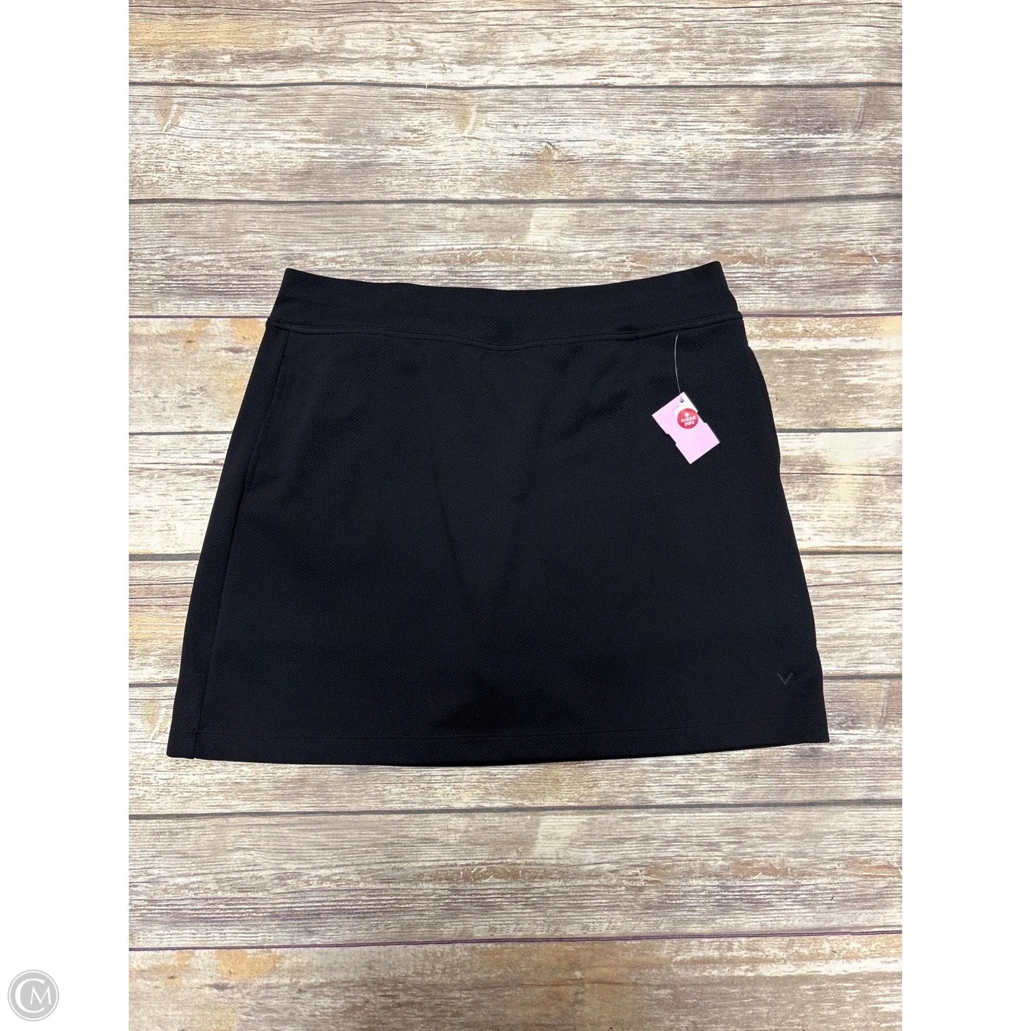 Athletic Skort By Callaway In Black, Size: L