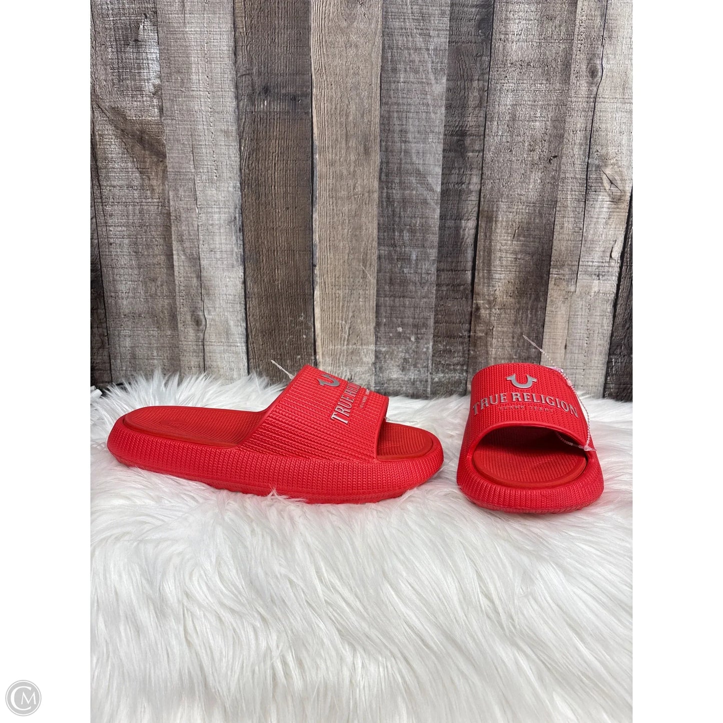 Sandals Flats By True Religion In Red, Size: 10